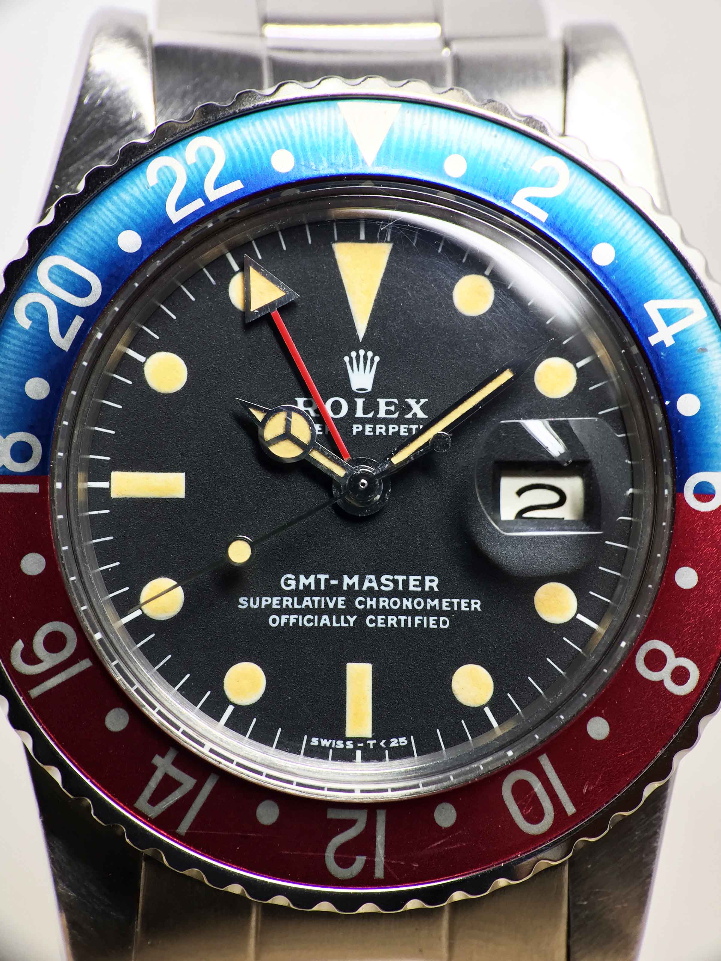 Rolex GMT Master MK2 Ref. 1675 Year 1973 (Full Set)