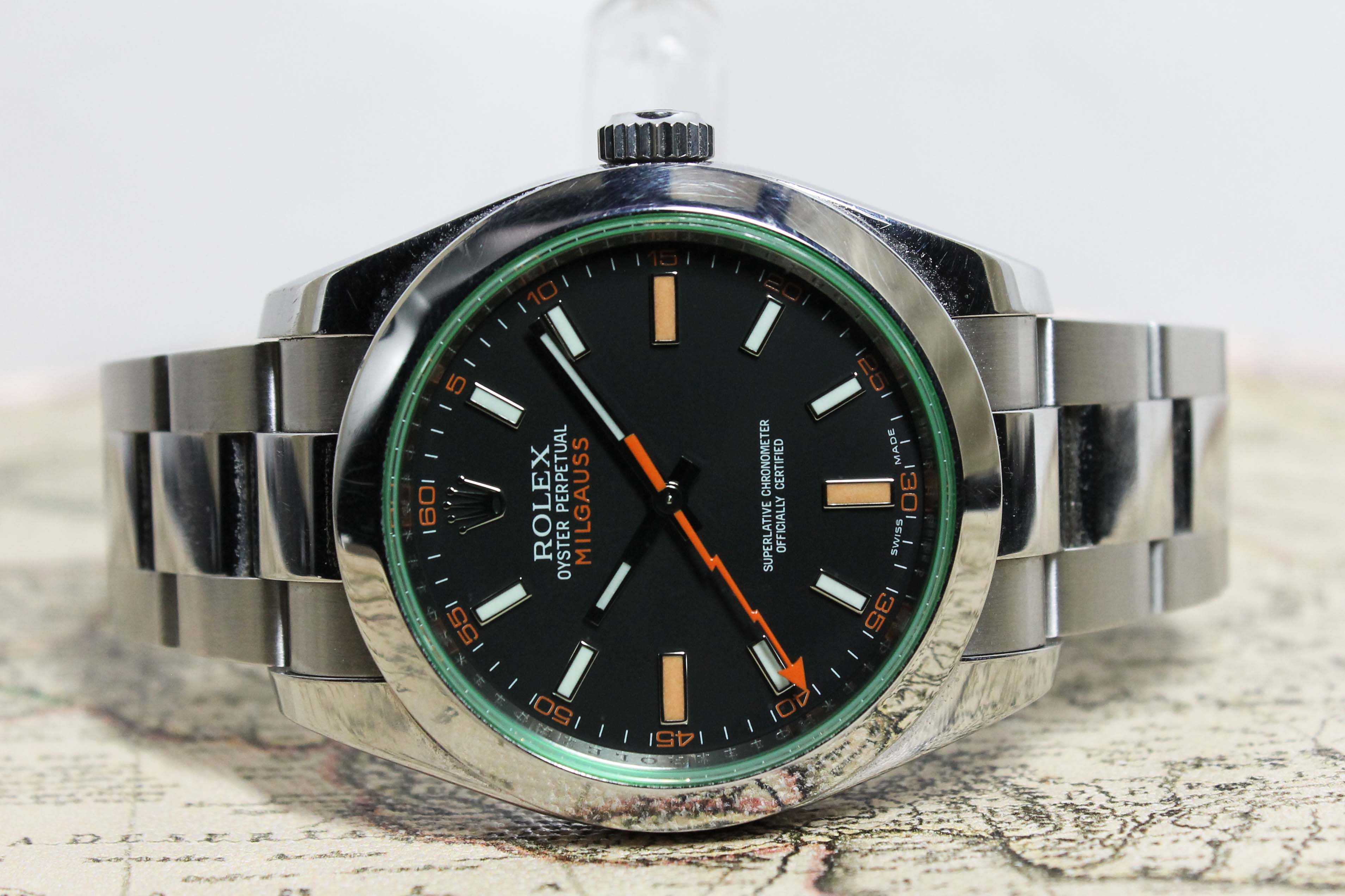 Rolex Milgauss Ref. 116400GV Year 2009 (Full Set)