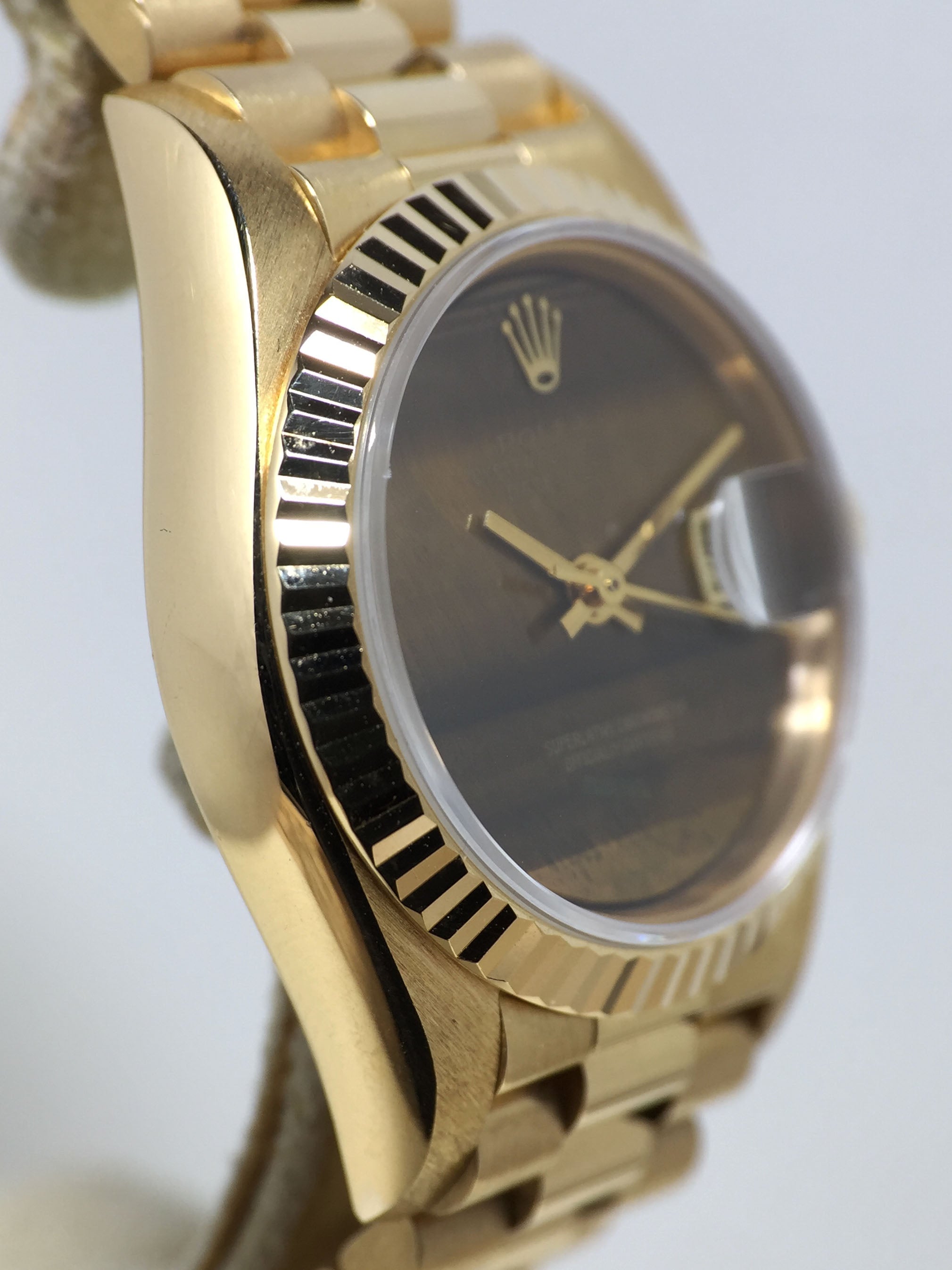 1988 Rolex Datejust Ladies Tiger Eye dial - NOS Ref. 69178