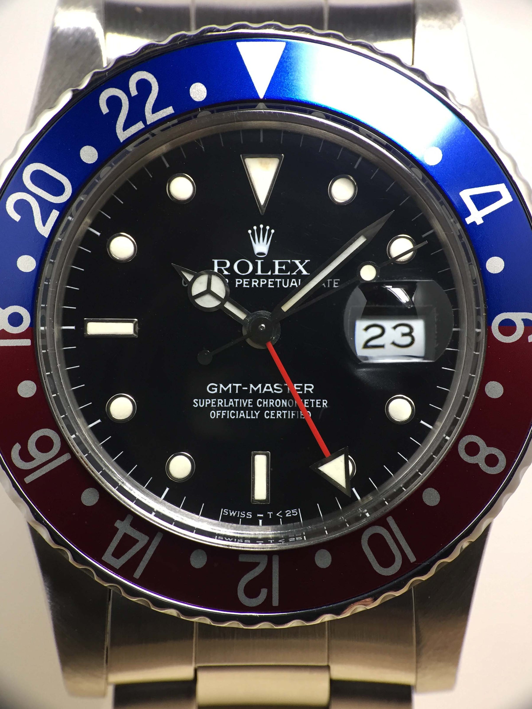 1988 Rolex GMT Master Ref. 16750 (with Papers)