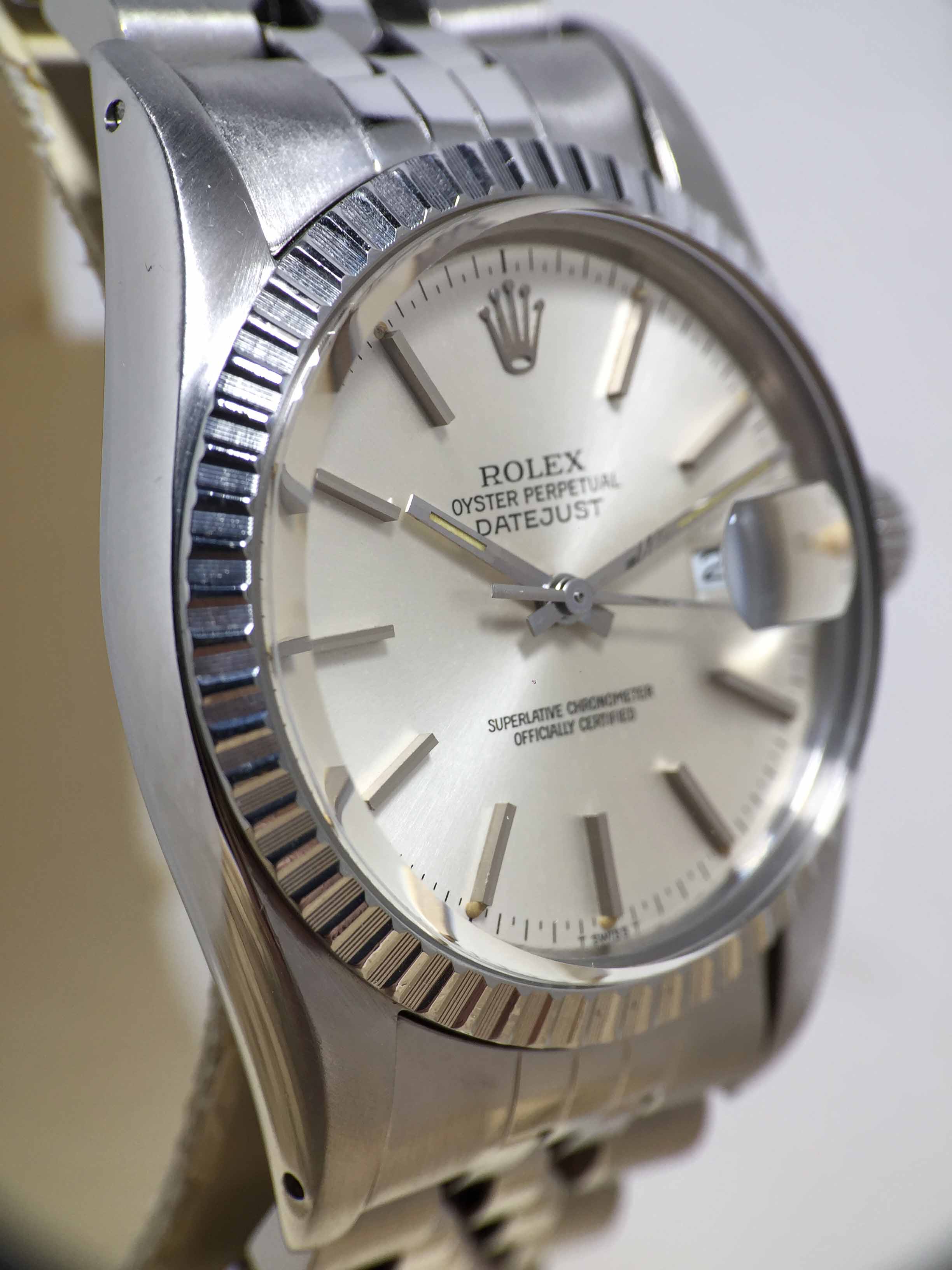 1984 Rolex Datejust Silver Dial Ref. 16030