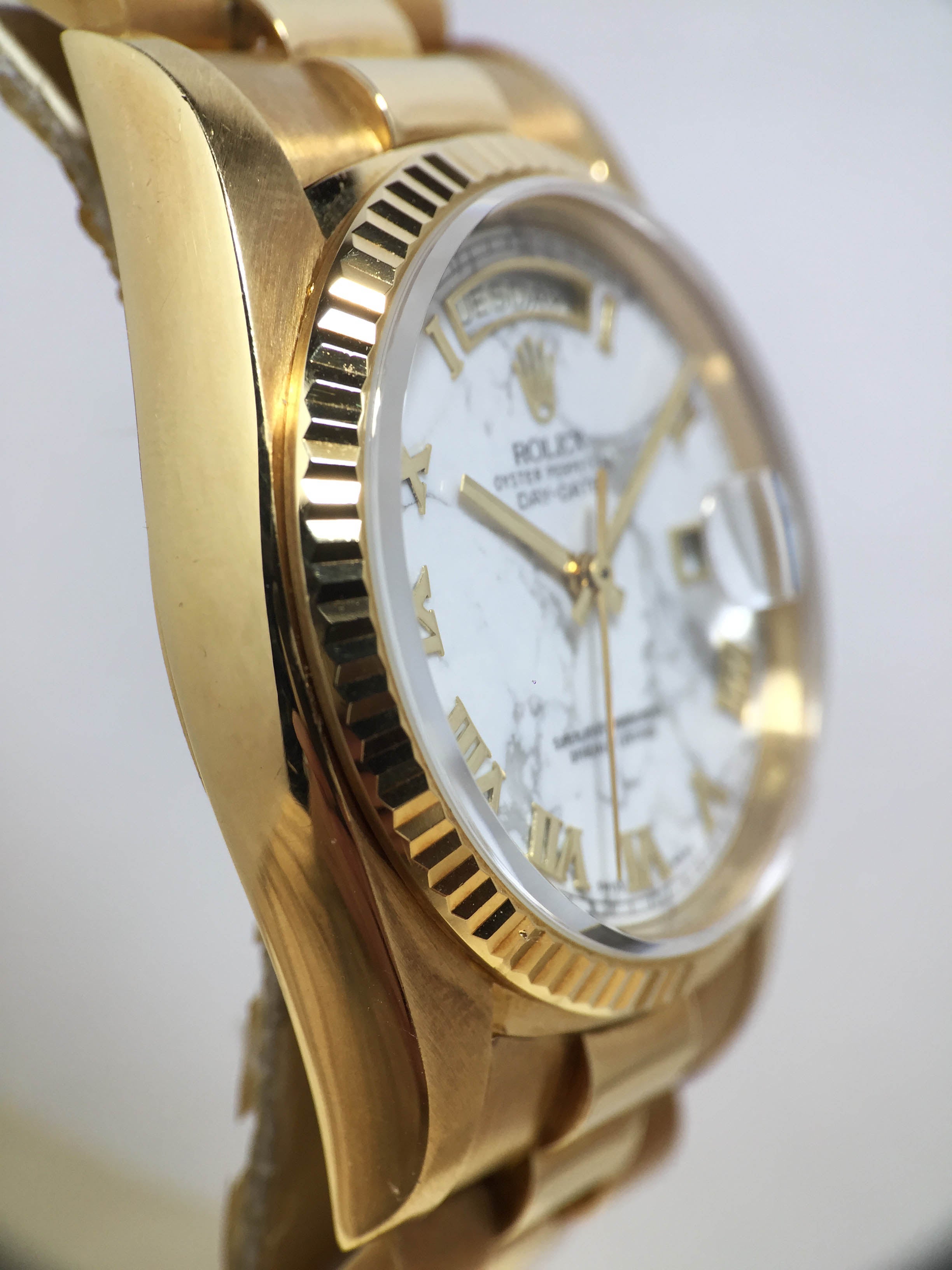 1980 Rolex Day Date Marble Ref. 18038