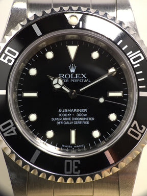 2009 Rolex Submariner Unpolished Ref. 14060M (Full Set)