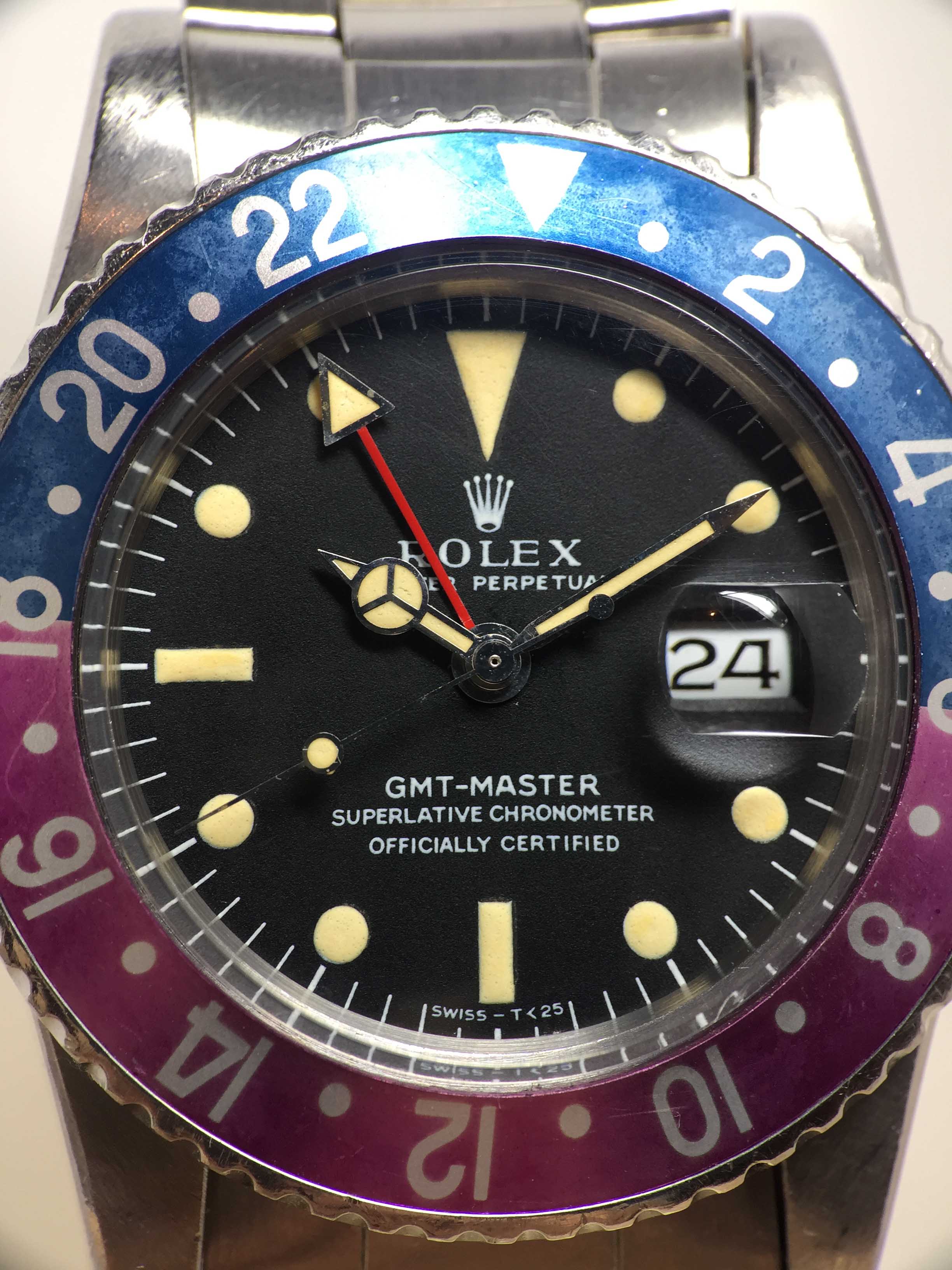 Rolex GMT Master MK1 Ref. 1675 Year 1968 (Full set)