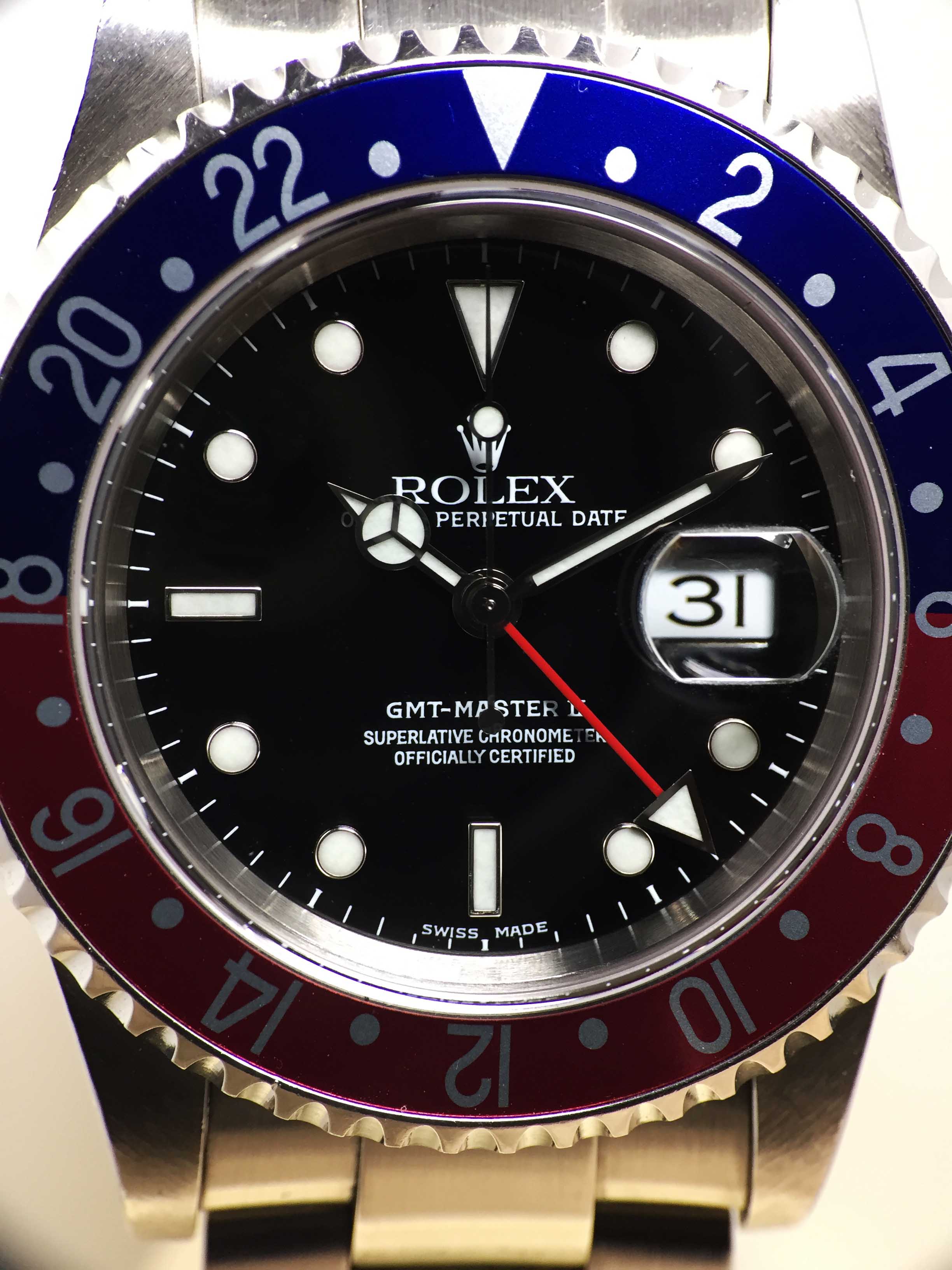 Rolex GMT Master II Pepsi Ref. 16710 Year 1999 (Full Set)