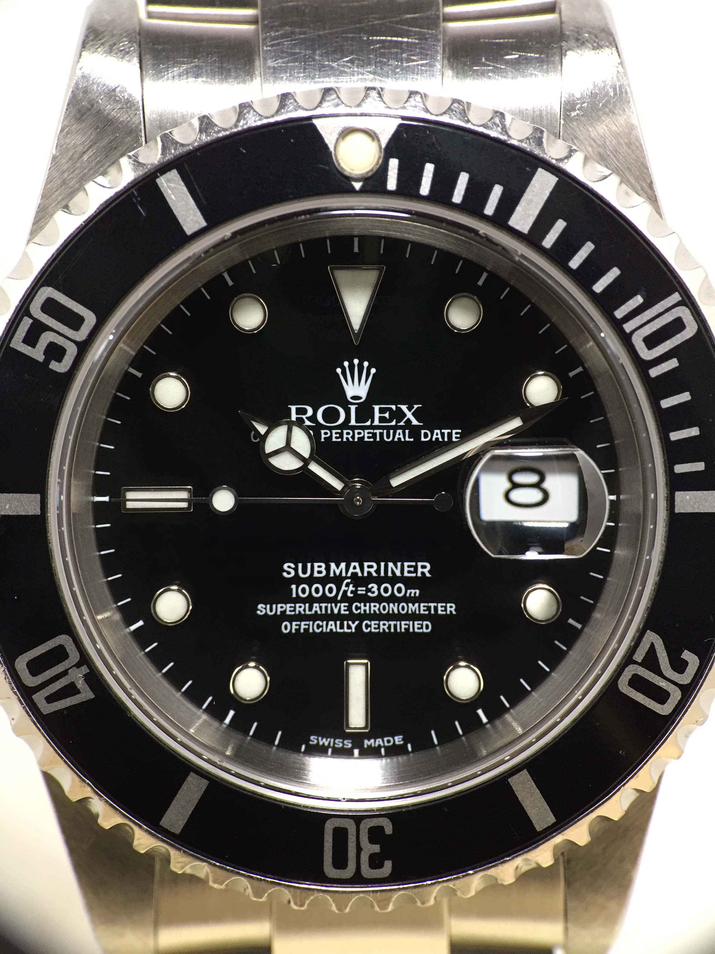 2001 Rolex Submariner Ref. 16610 (with Box & Papers)