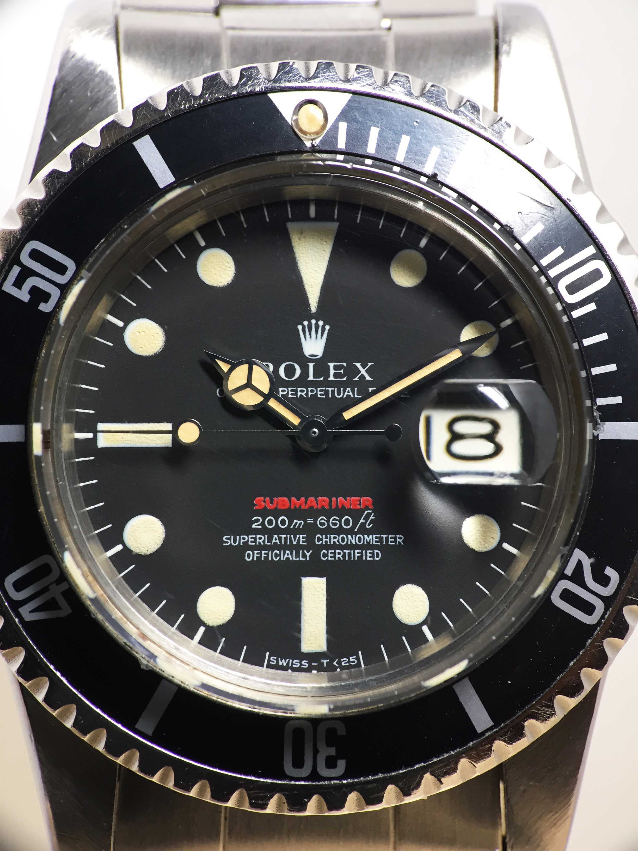 1968 Rolex Red Submariner MK2 Ref. 1680 (Full Set)