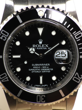 2010 Rolex Submariner NOS Ref. 16610 (Full Set)