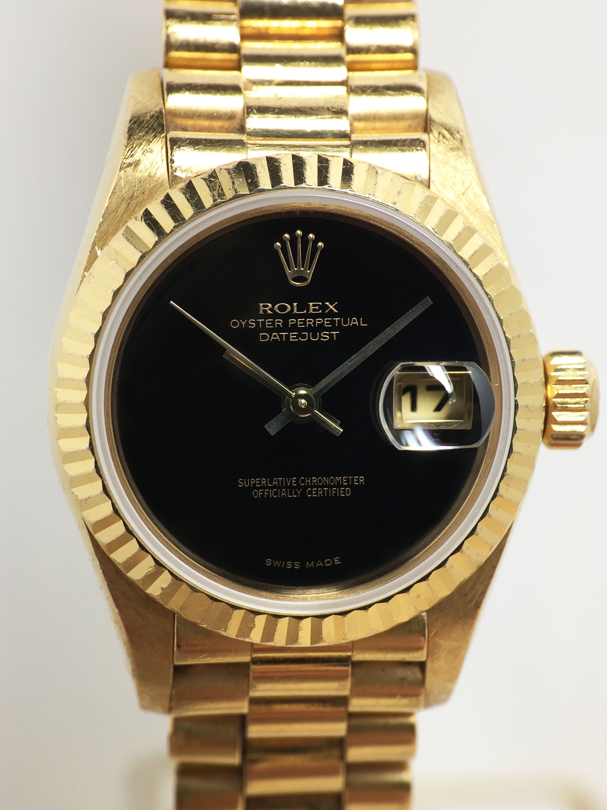 1999 Rolex Lady Datejust Onyx Ref. 79178 (with Papers)