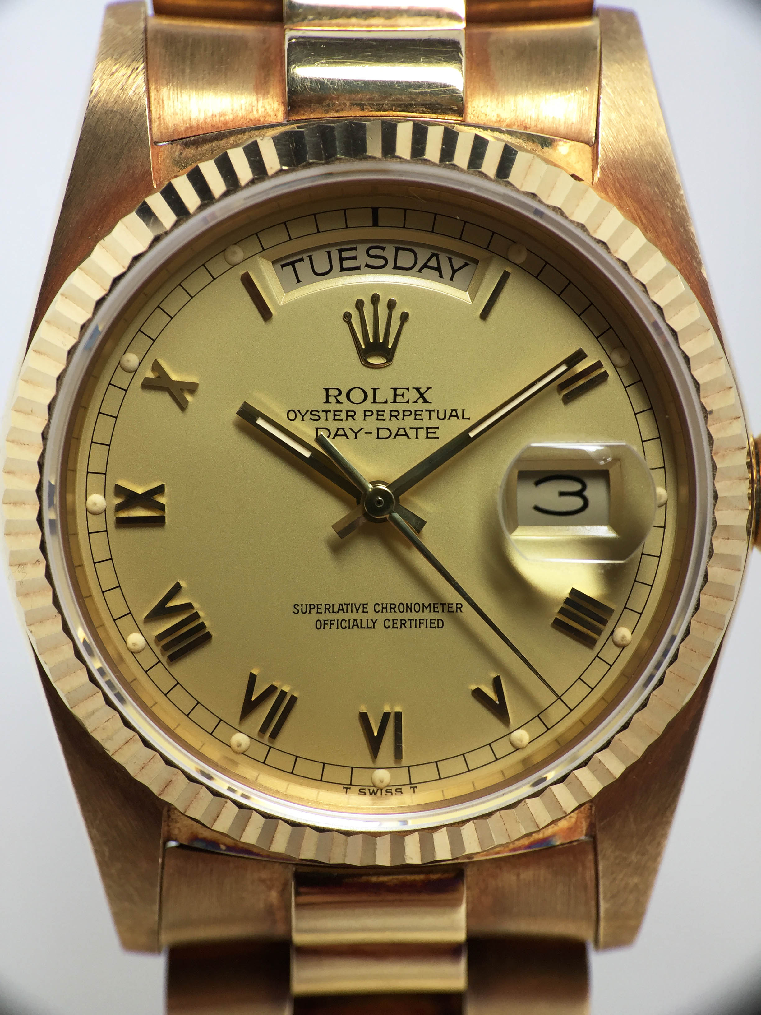 Rolex Day Date Ref. 18038 Year 1986 (Full Set)