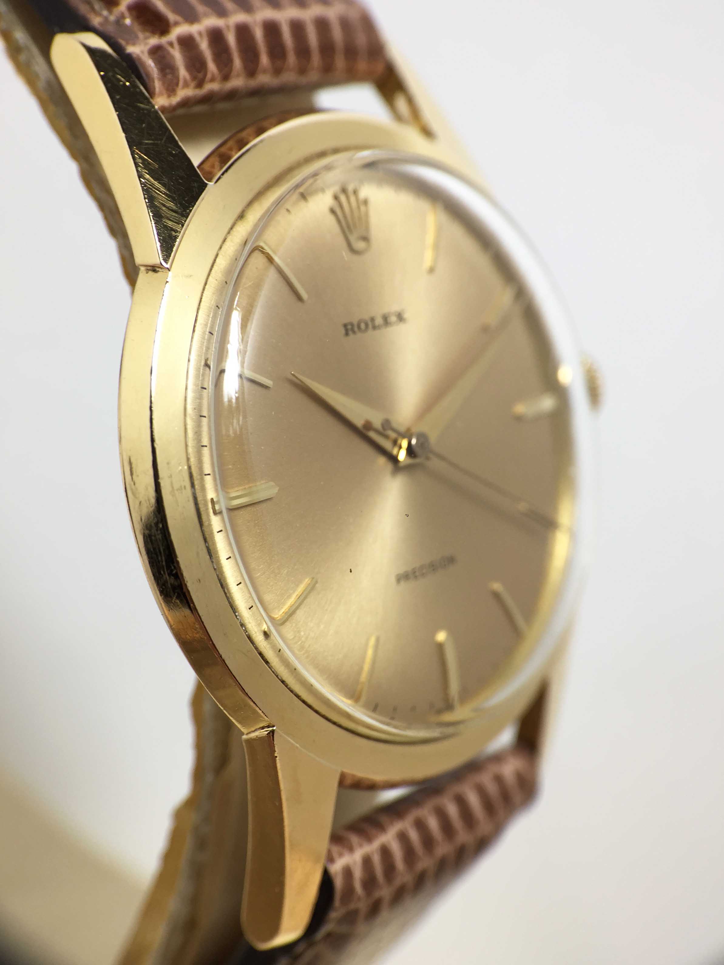 1960 Rolex Dress Watch Oversized Ref. 9004