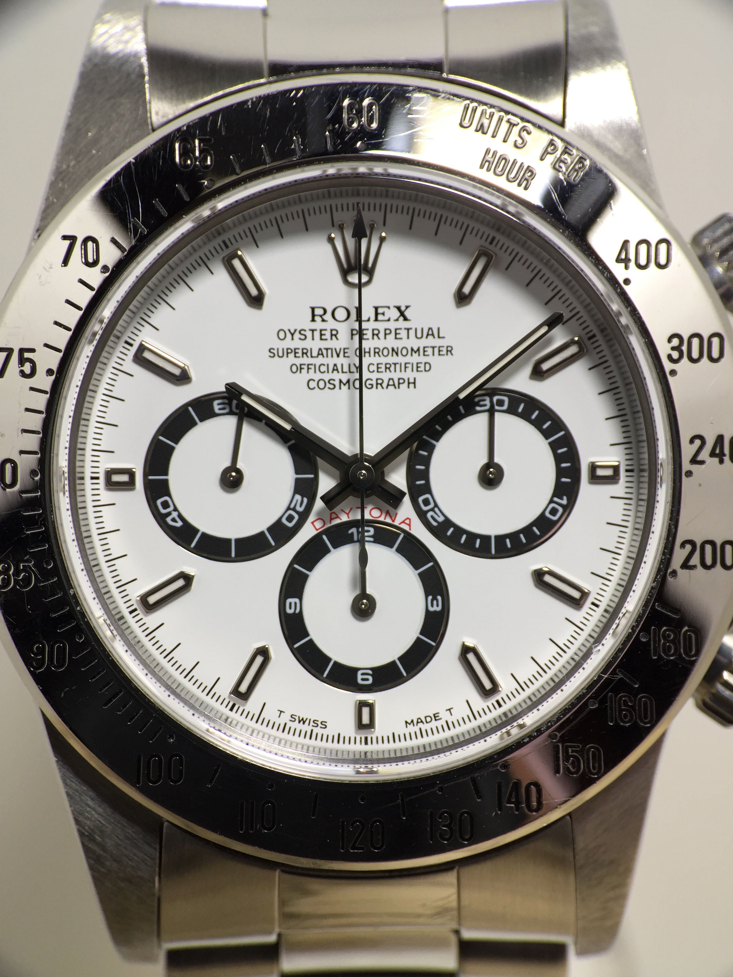 1997 Rolex Daytona White Tritium Dial Ref. 16520  (Full Set)