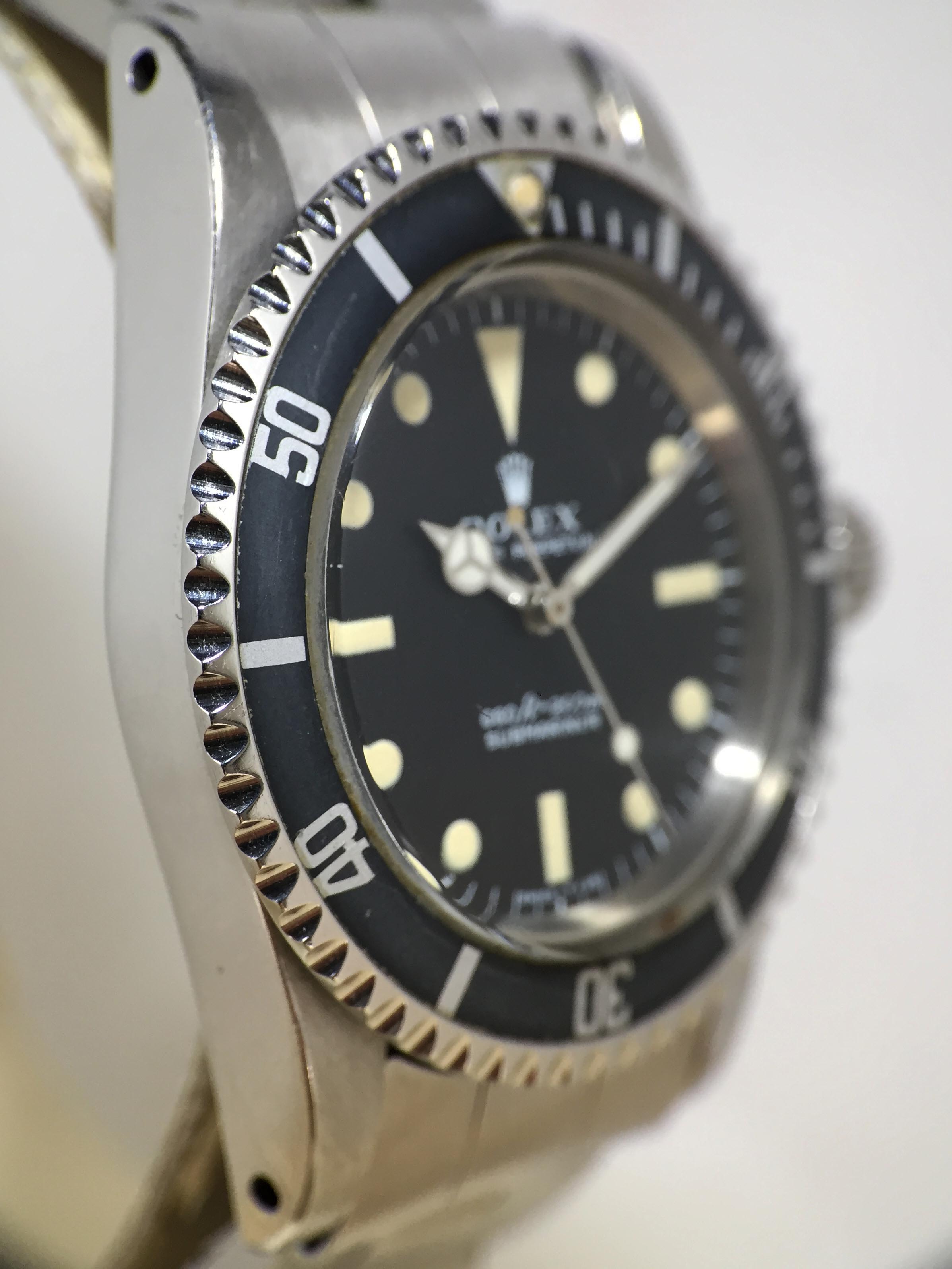 1971 Rolex Submariner Serif Dial Ref. 5513