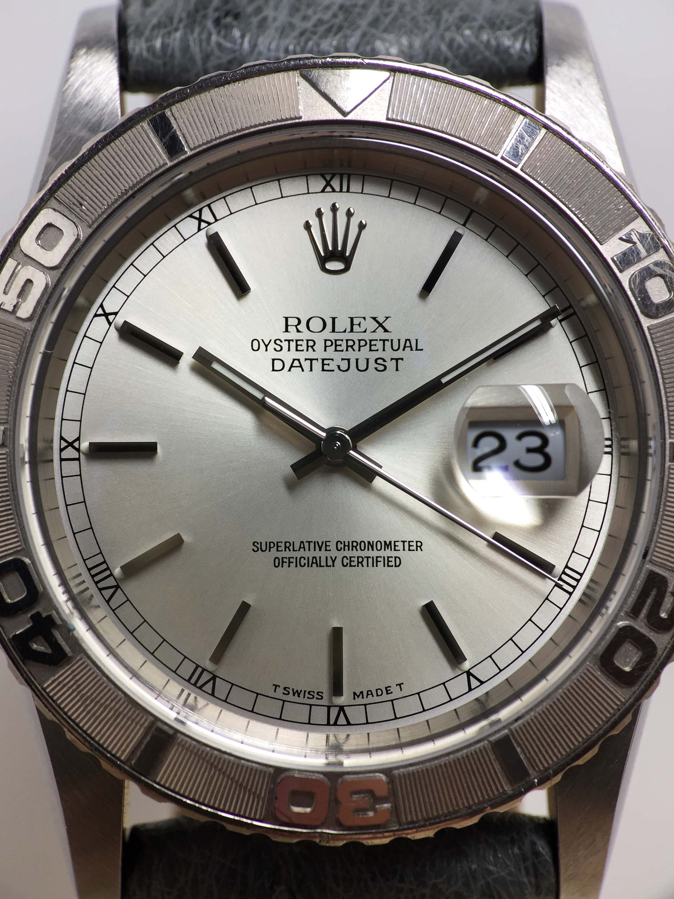 2000 Rolex Datejust Thunderbird St/WG Ref. 16264 (with Papers)