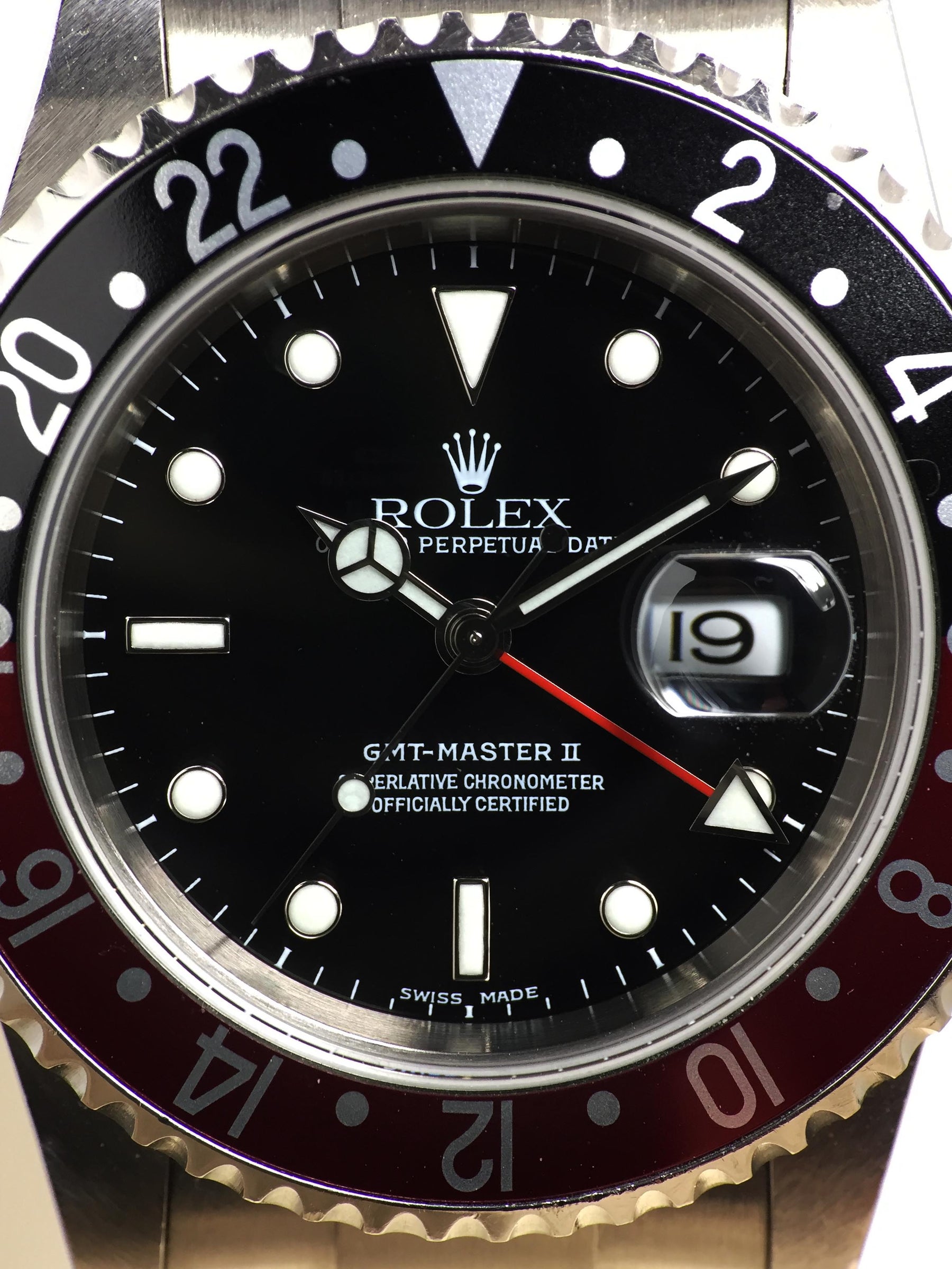 2004 Rolex GMT Master II Coke Ref. 16710 (Full Set)