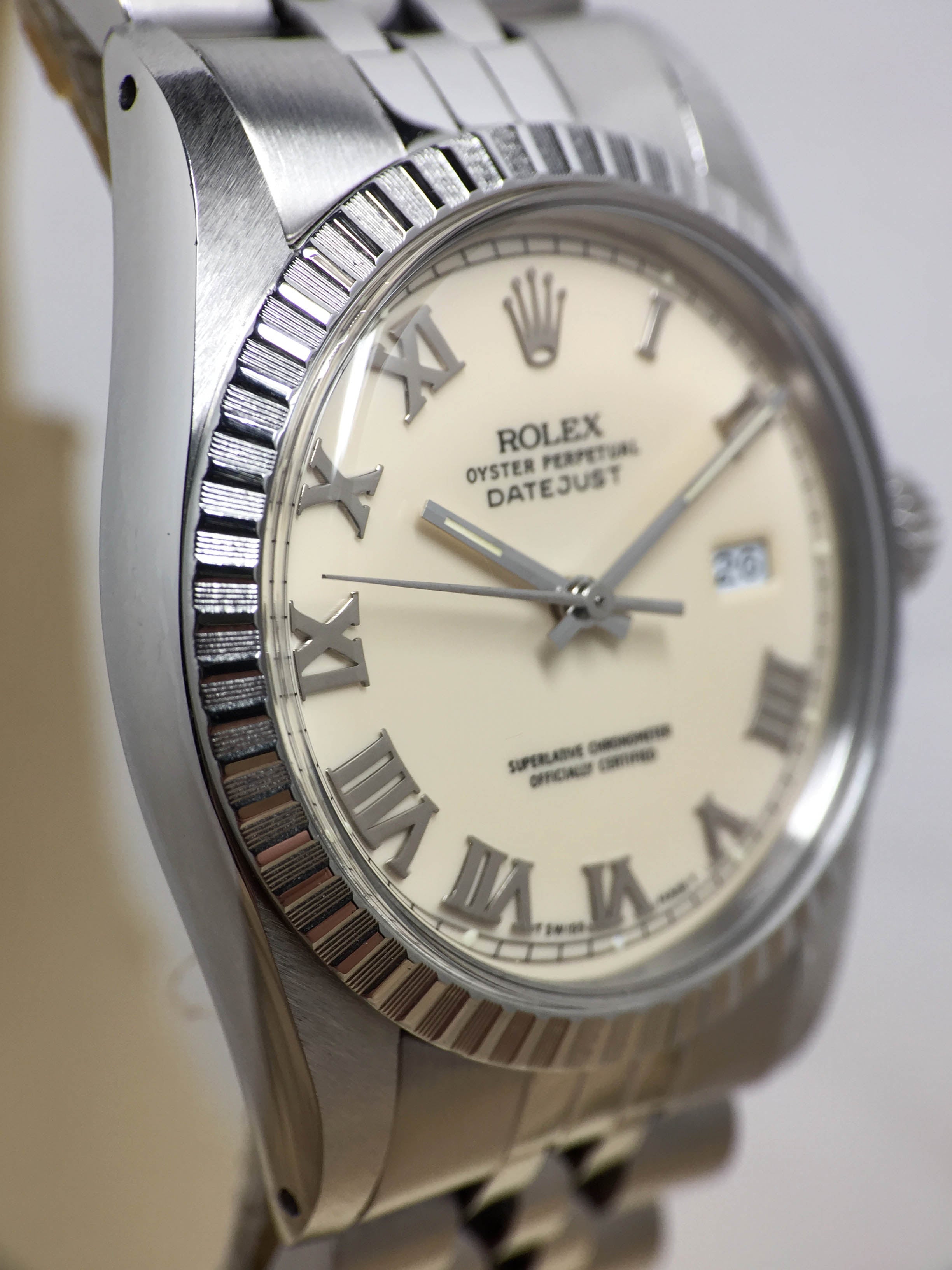 1985 Rolex Datejust Ivory Dial Ref. 16030