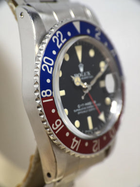 1978 Rolex GMT Master Pepsi Unpolished with MK 5 Dial Ref. 1675