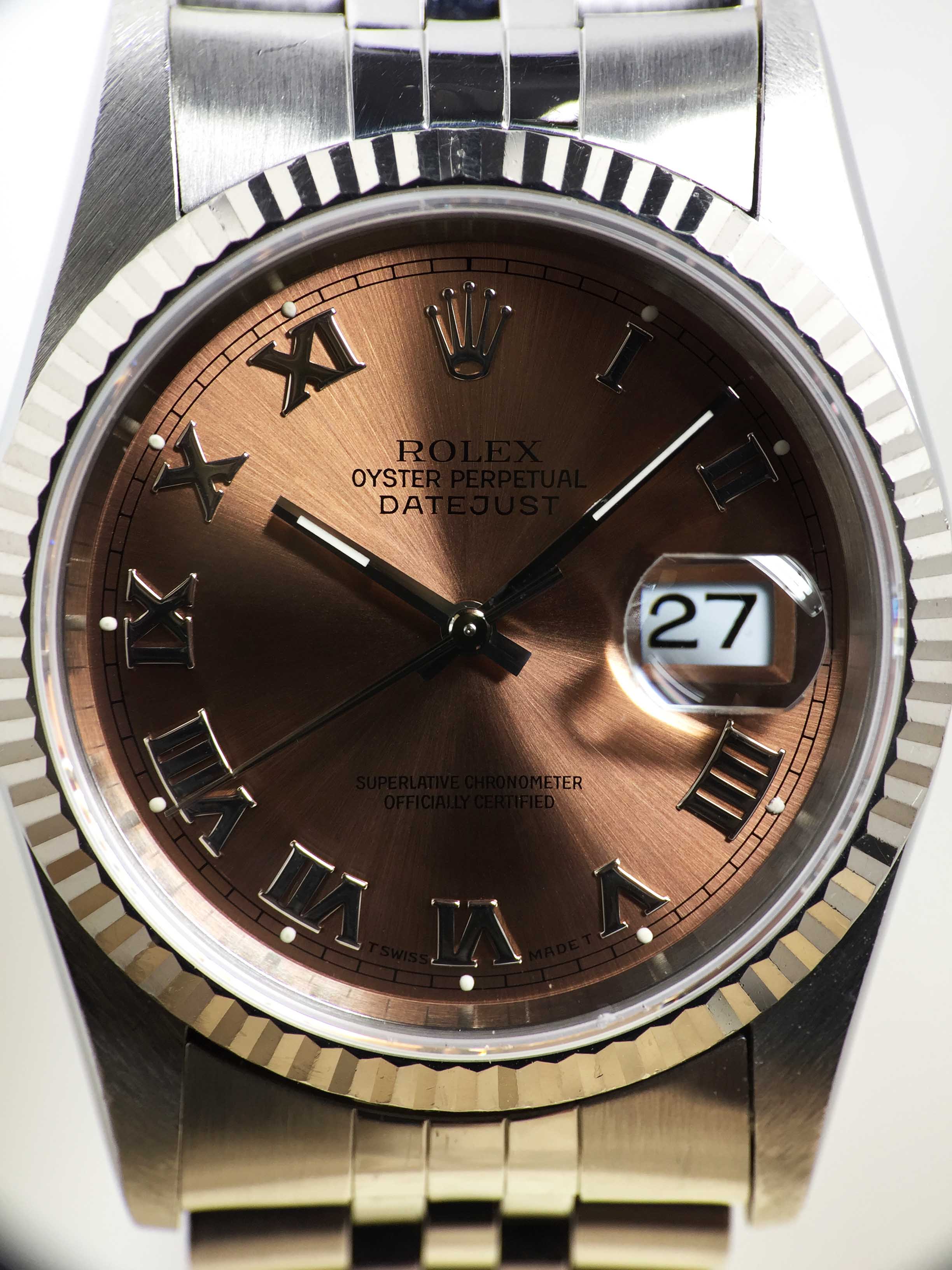 Rolex Datejust St/WG Ref. 16234 Year 1996 (Full Set)