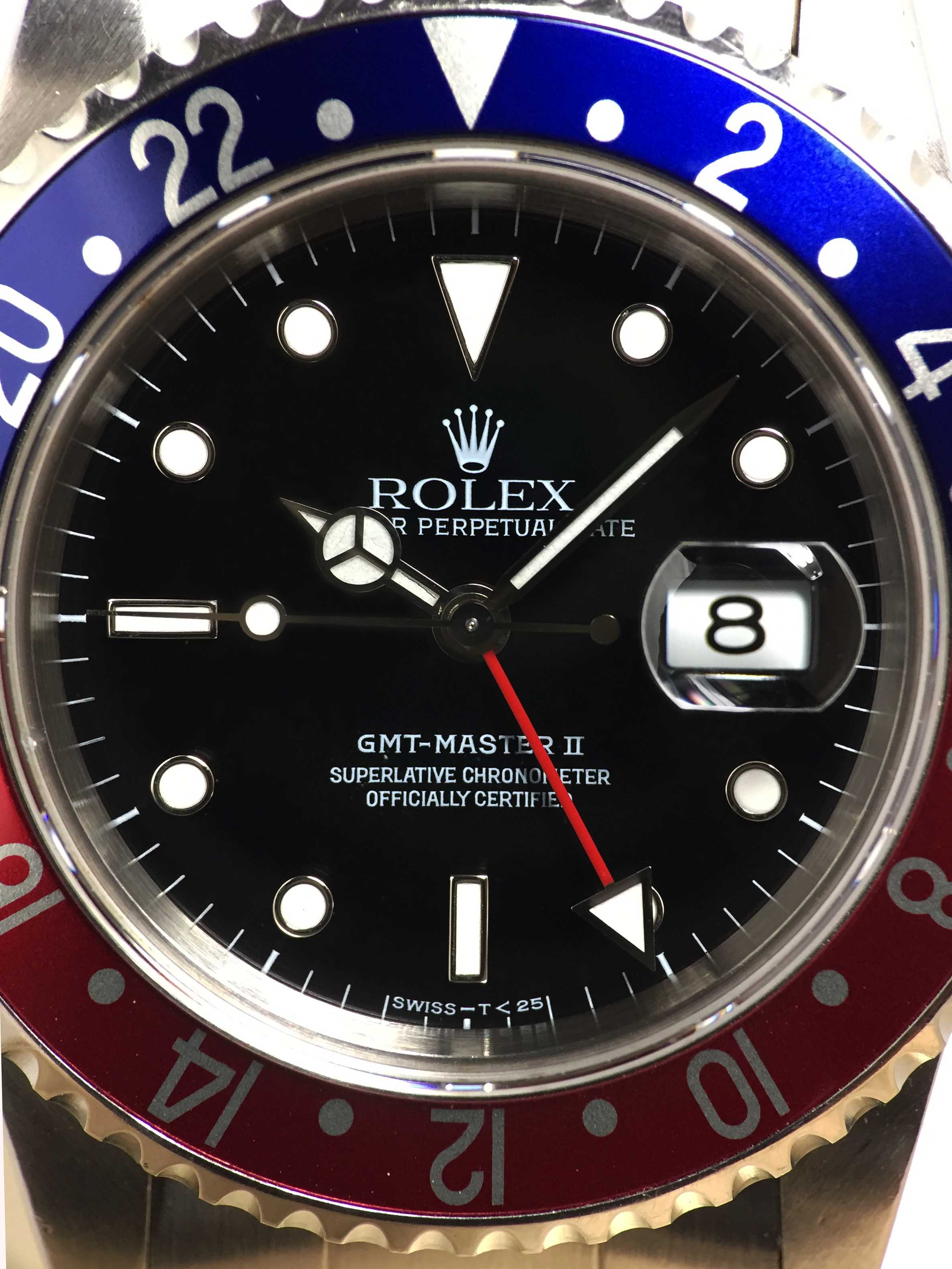 1993 Rolex GMT Master II Ref. 16710 (with Papers)