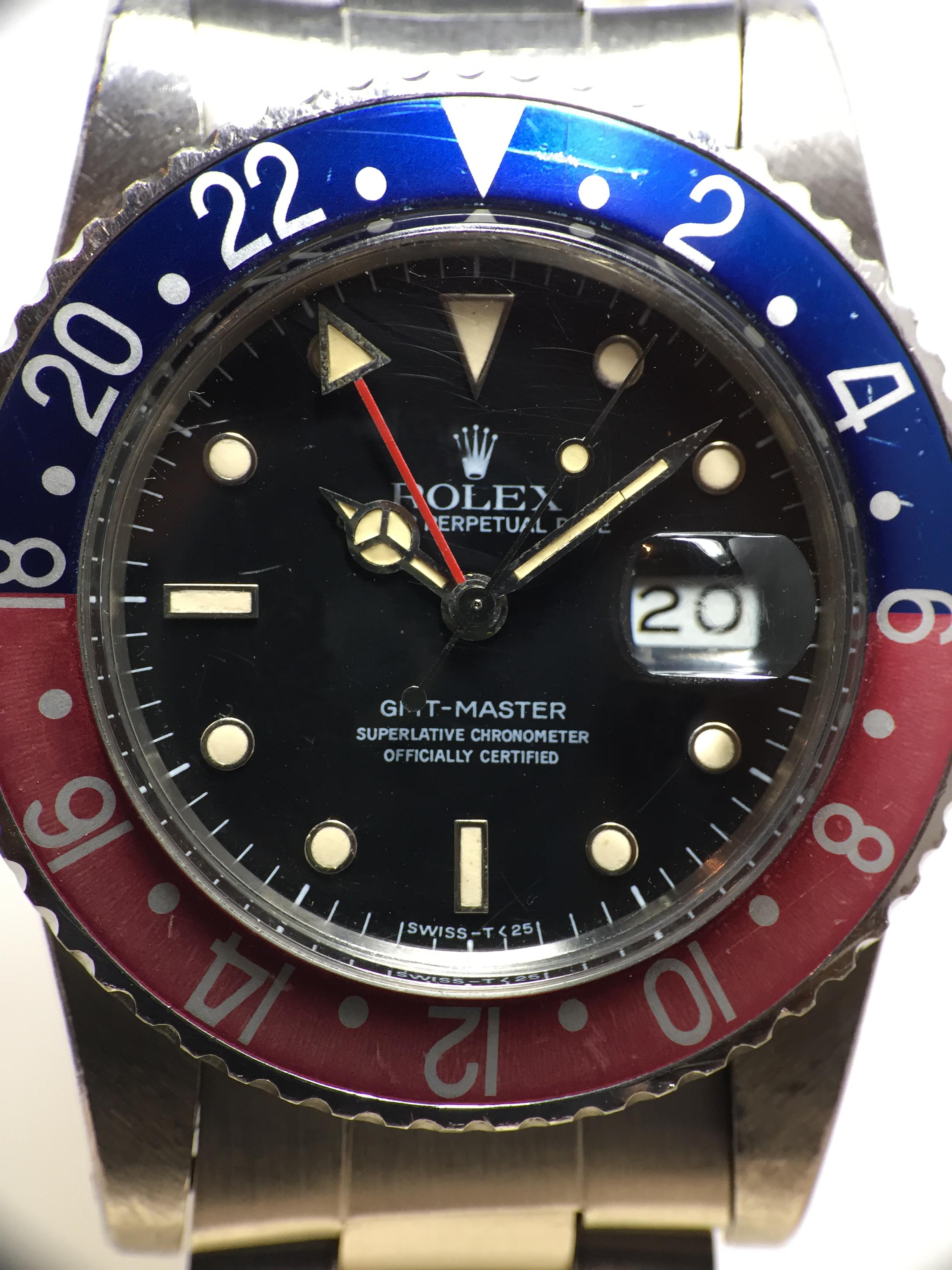 Rolex GMT Master Ref. 16750 Year 1985 'Unpolished' (Full Set)