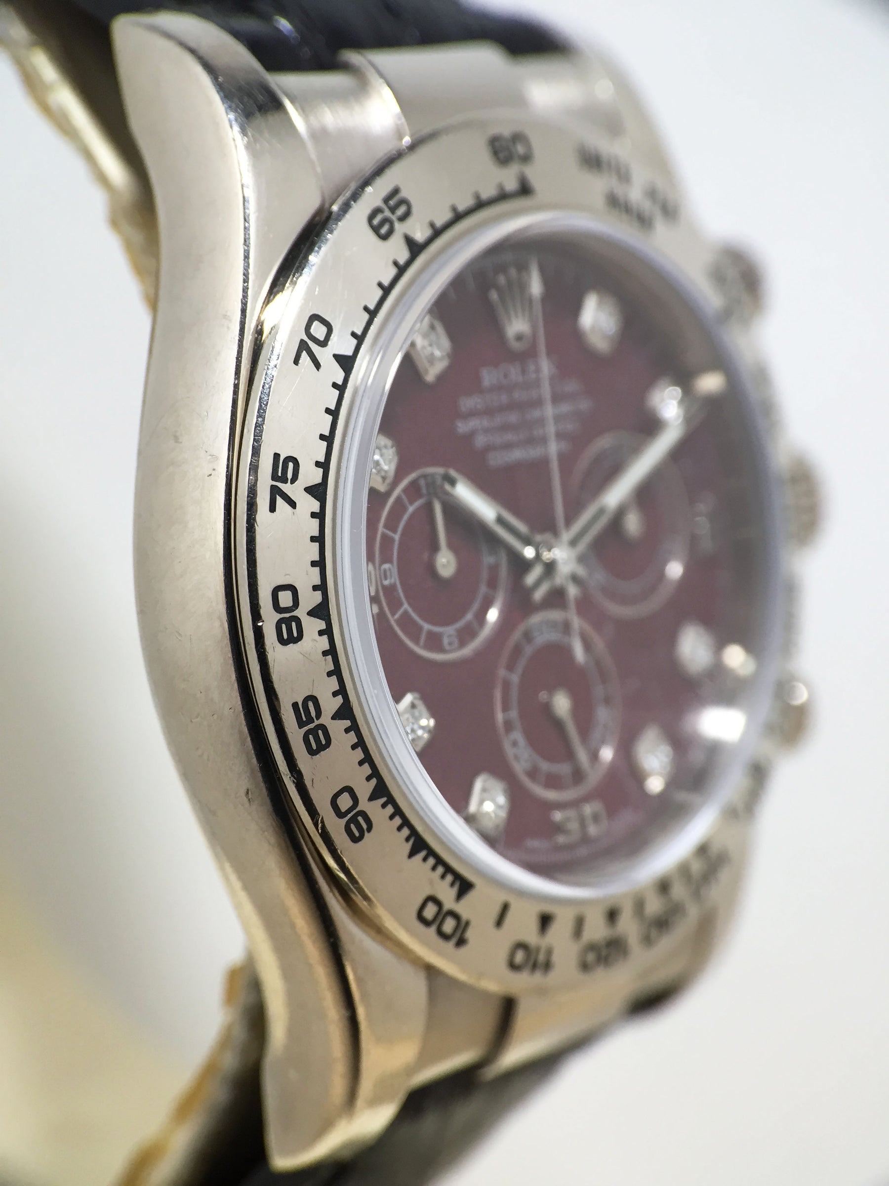 2005 Rolex Daytona White Gold Grossular Diamond Dial Ref. 116519