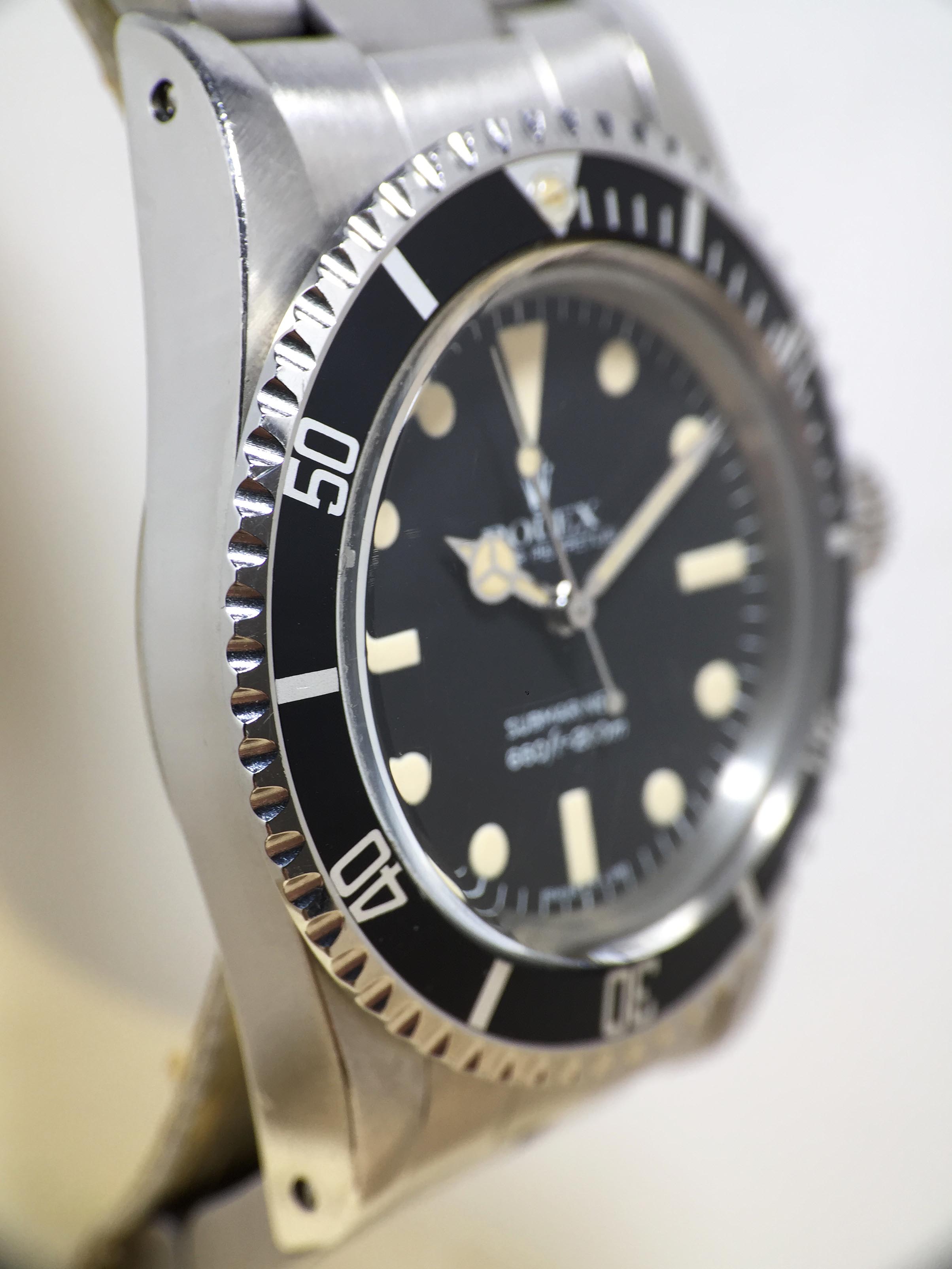 1981 Rolex Submariner Maxi MK4 Unpolished Ref. 5513