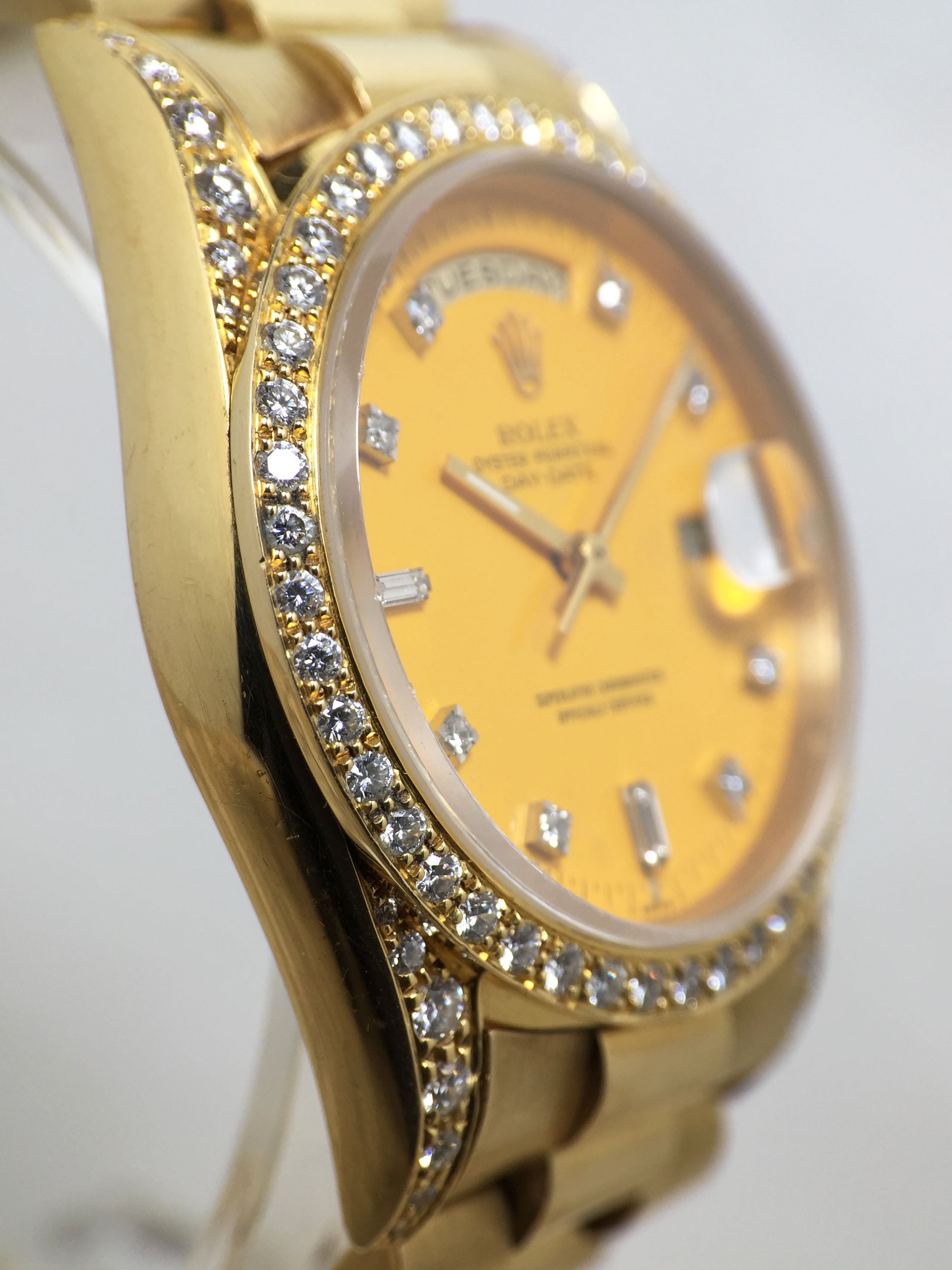 1988 Rolex Day Date 'Yellow Cab' Stella Ref. 18388