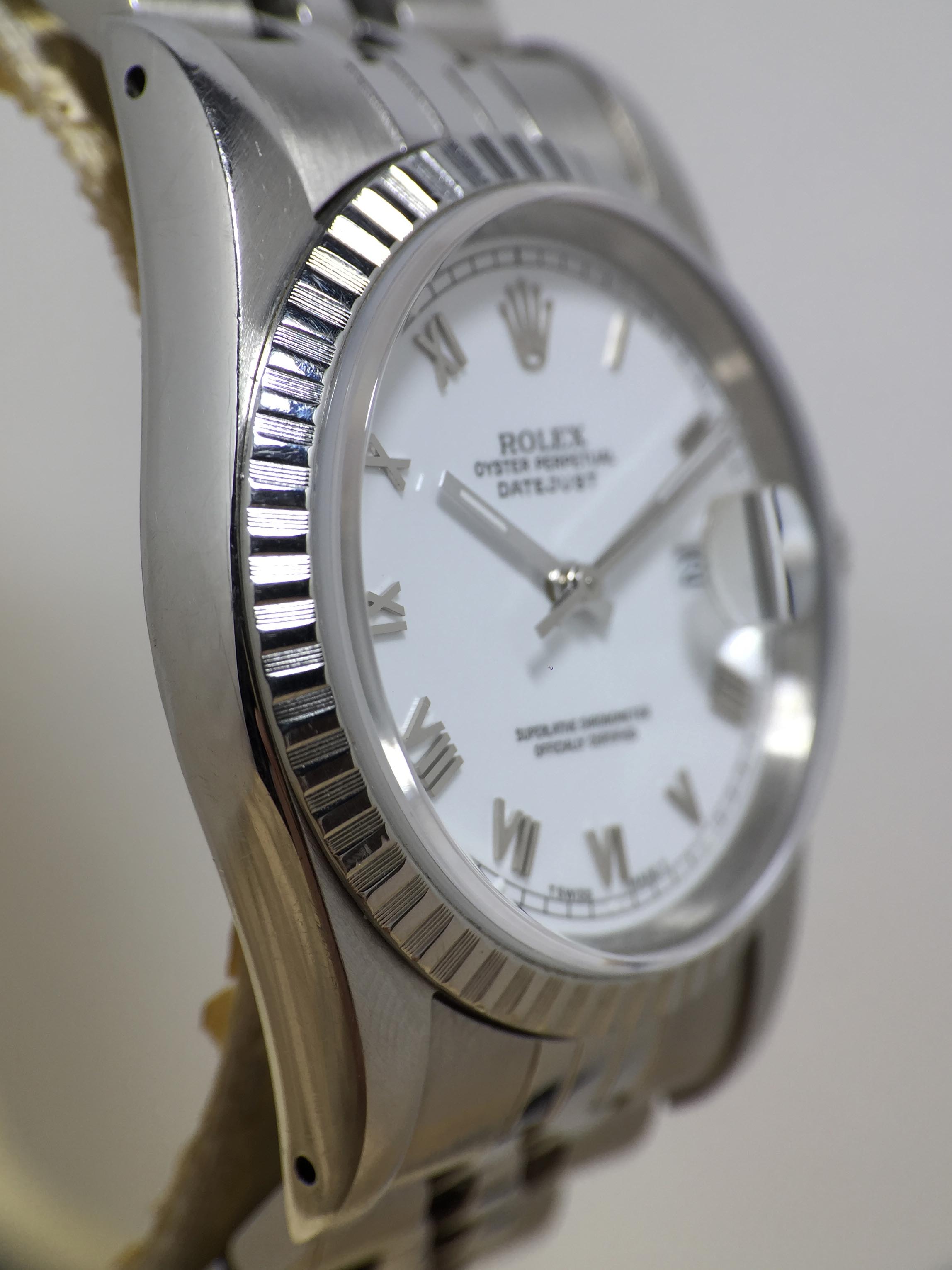 1988 Rolex Datejust White Roman Ref. 16620