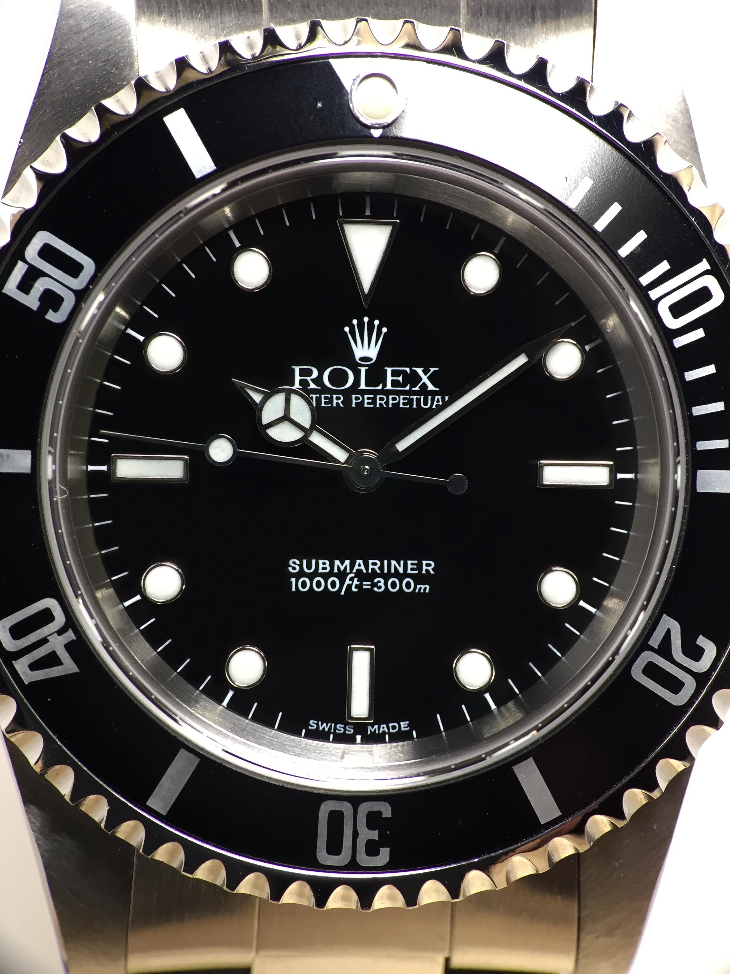 2003 Rolex Submariner No Date Ref. 14060M (with Box & Papers)