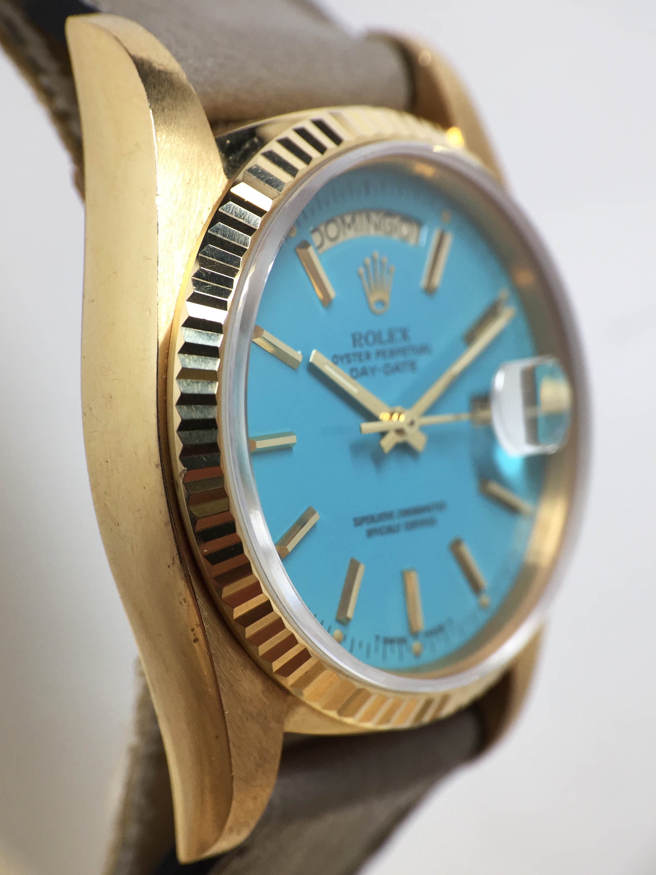 1979 Rolex Day Date Stella Turquoise Ref. 18038