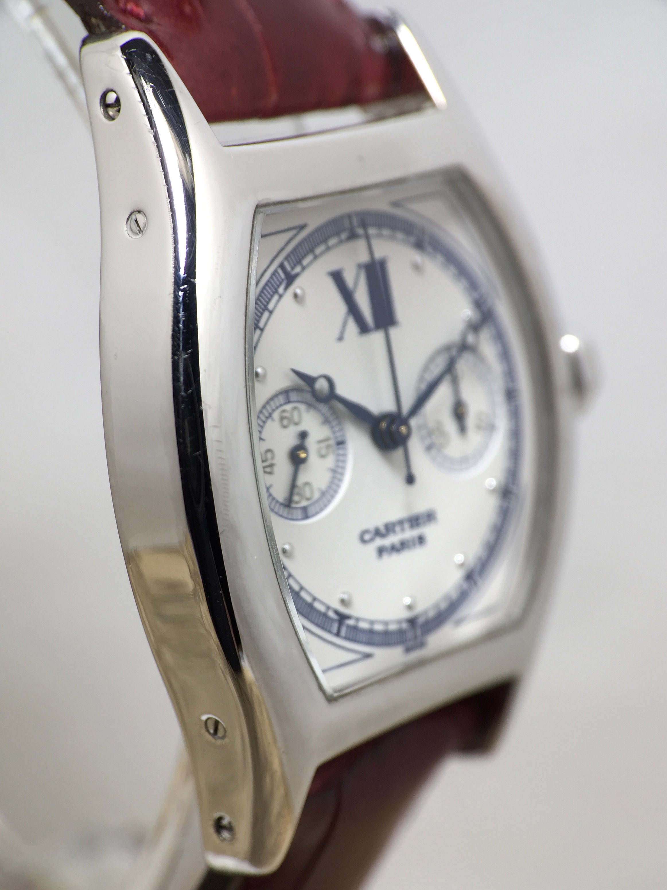 2005 Cartier Tortue CPCP Monopussoir White Gold Ref. 2396 (with Papers)