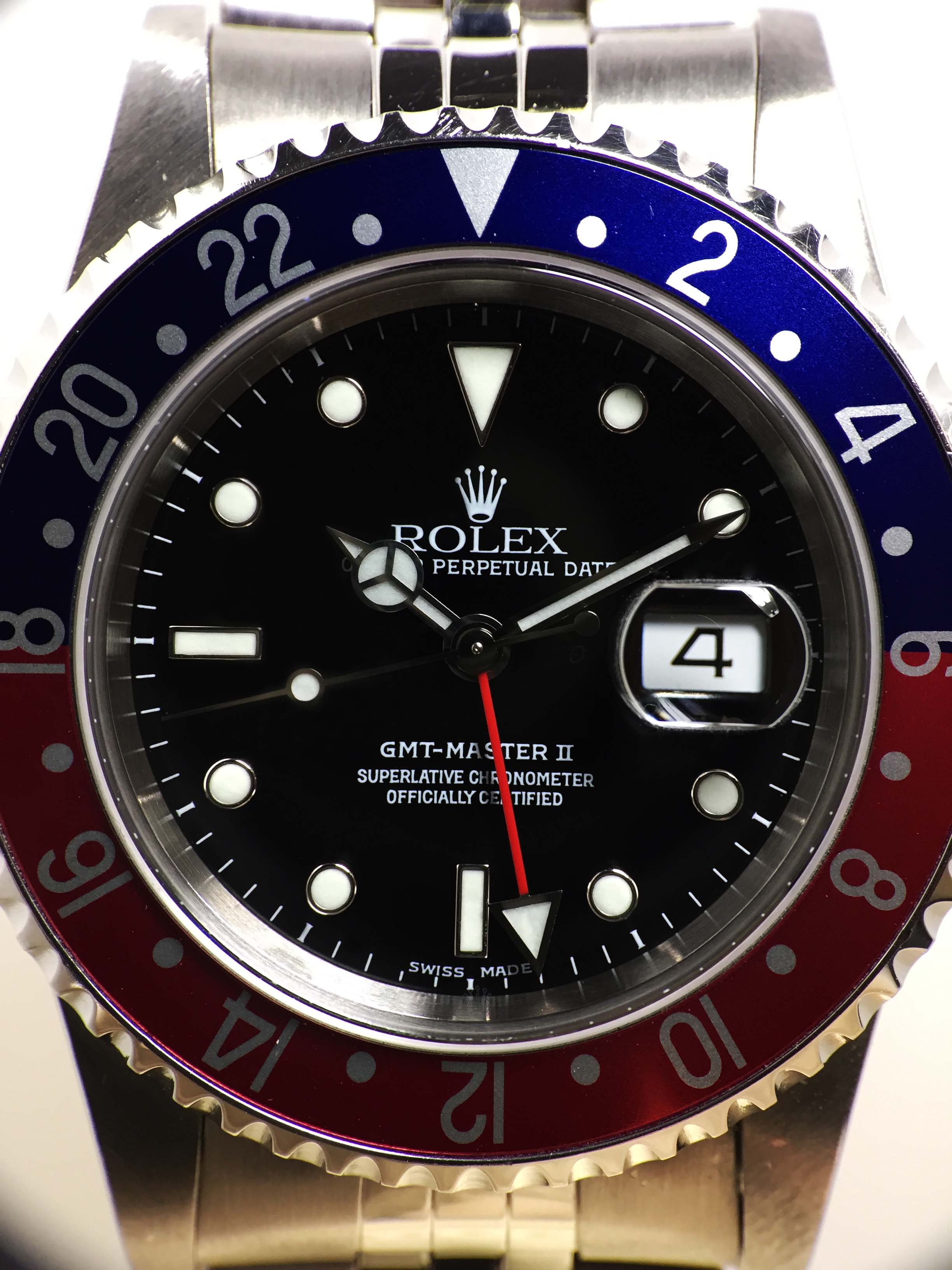 2003 Rolex GMT Master II Ref. 16710 (Full Set)