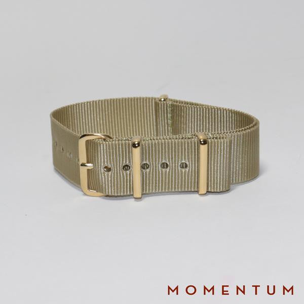 Nato Strap Beige - Momentum Dubai