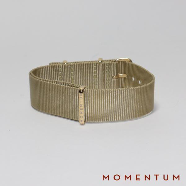 Nato Strap Beige - Momentum Dubai