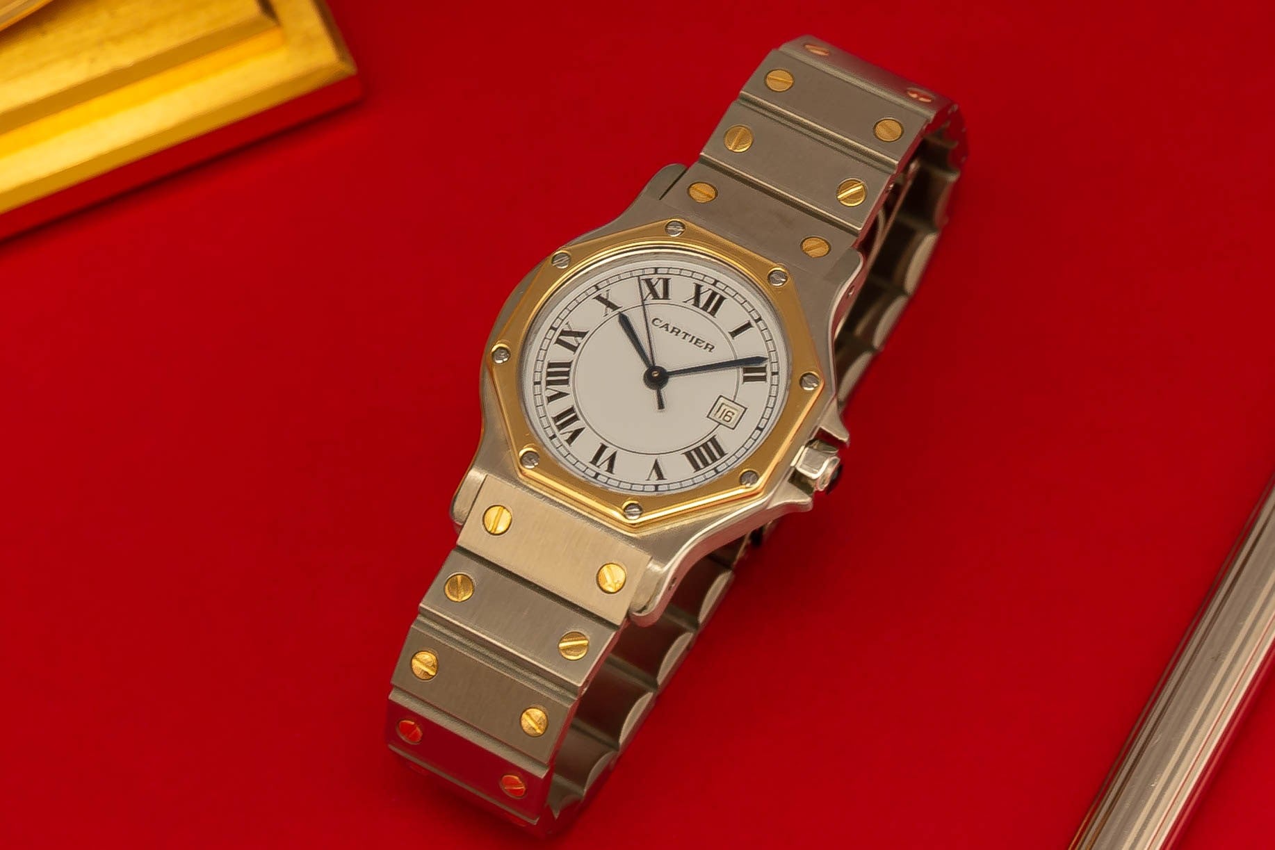 Cartier Santos Ladies Octo St/G