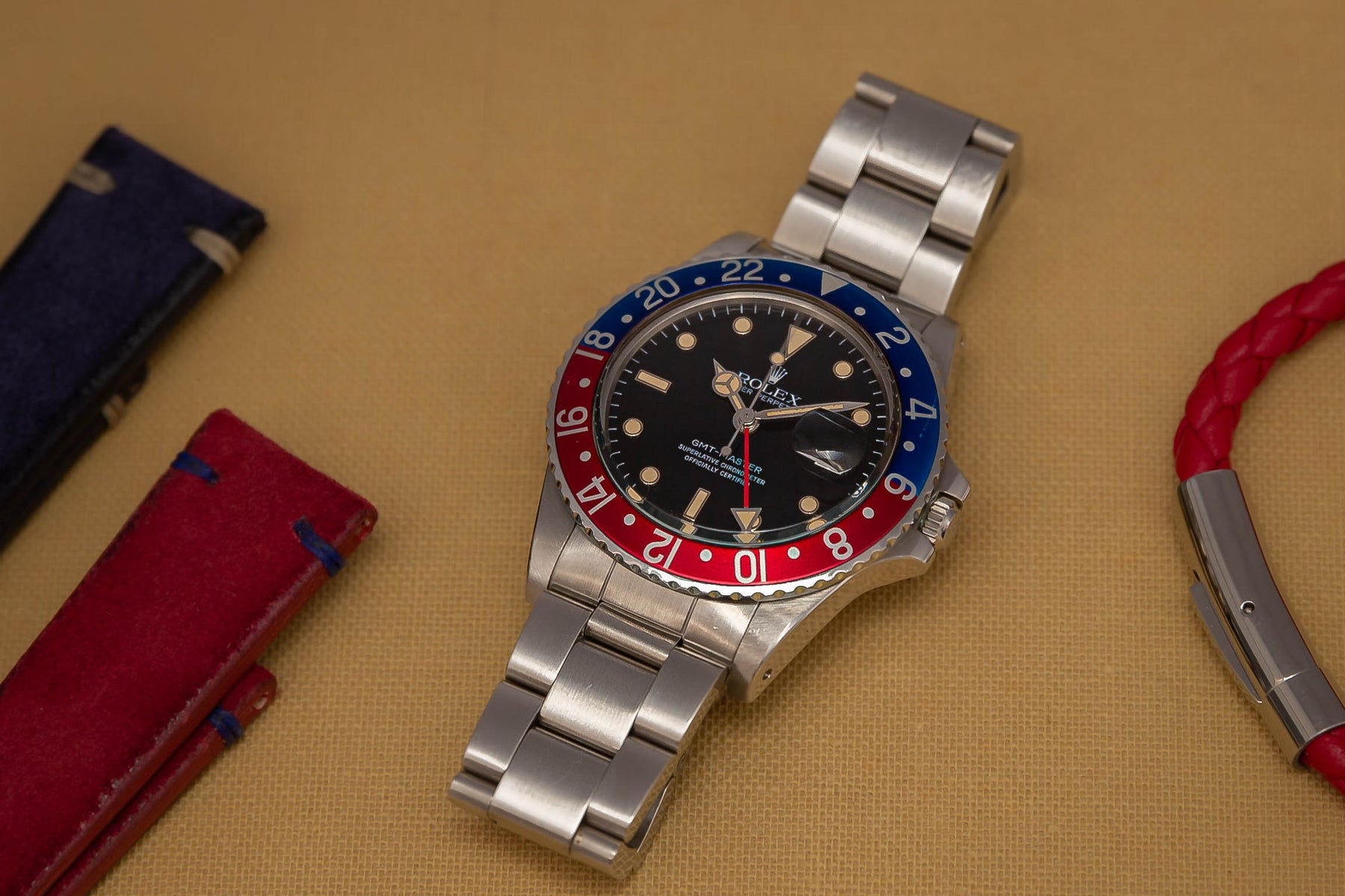 1984 Rolex GMT Master Glossy Dial Ref. 16750