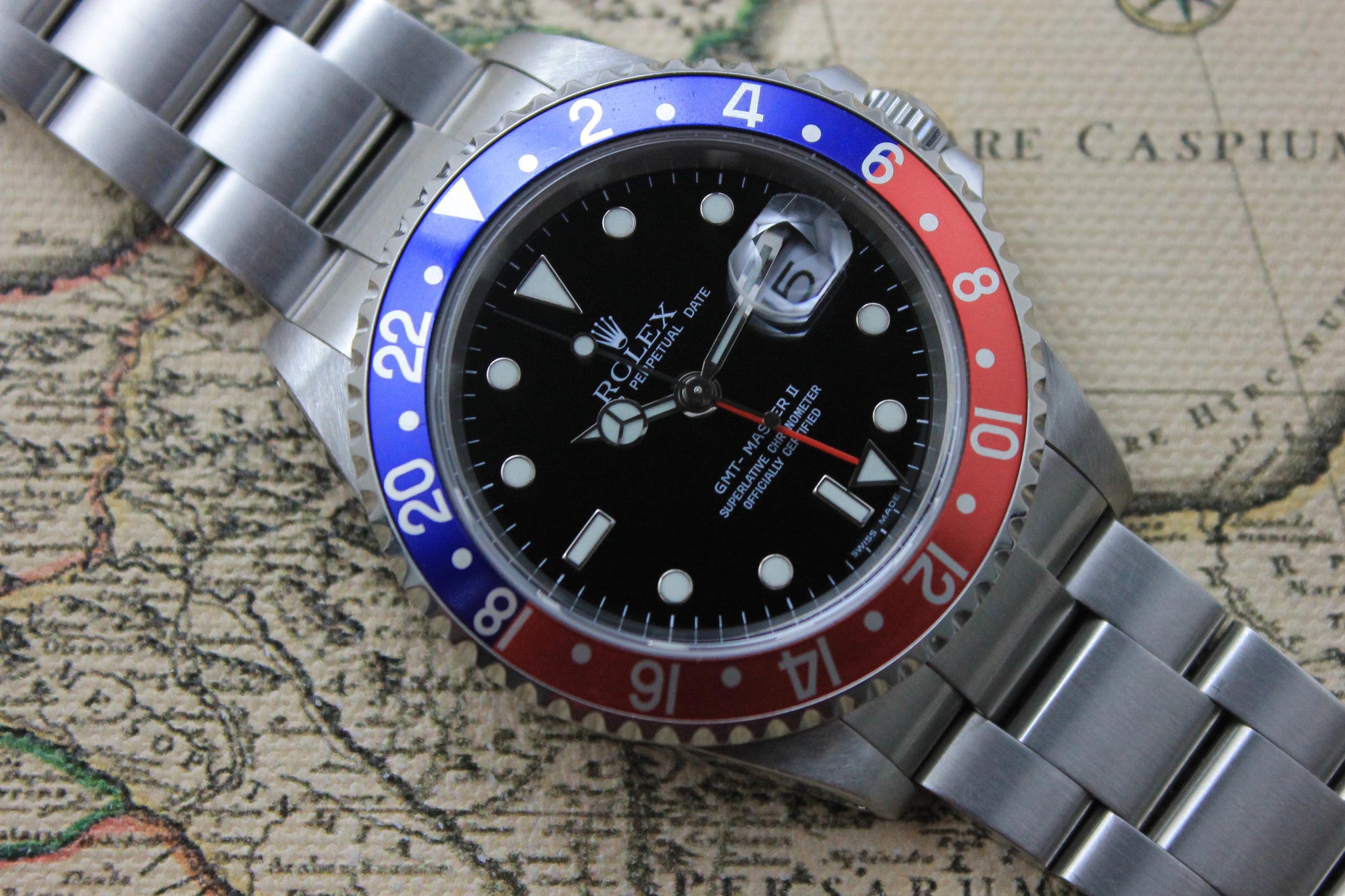 Rolex GMT Master II Pepsi (full set) (3.1.680) - Momentum Dubai