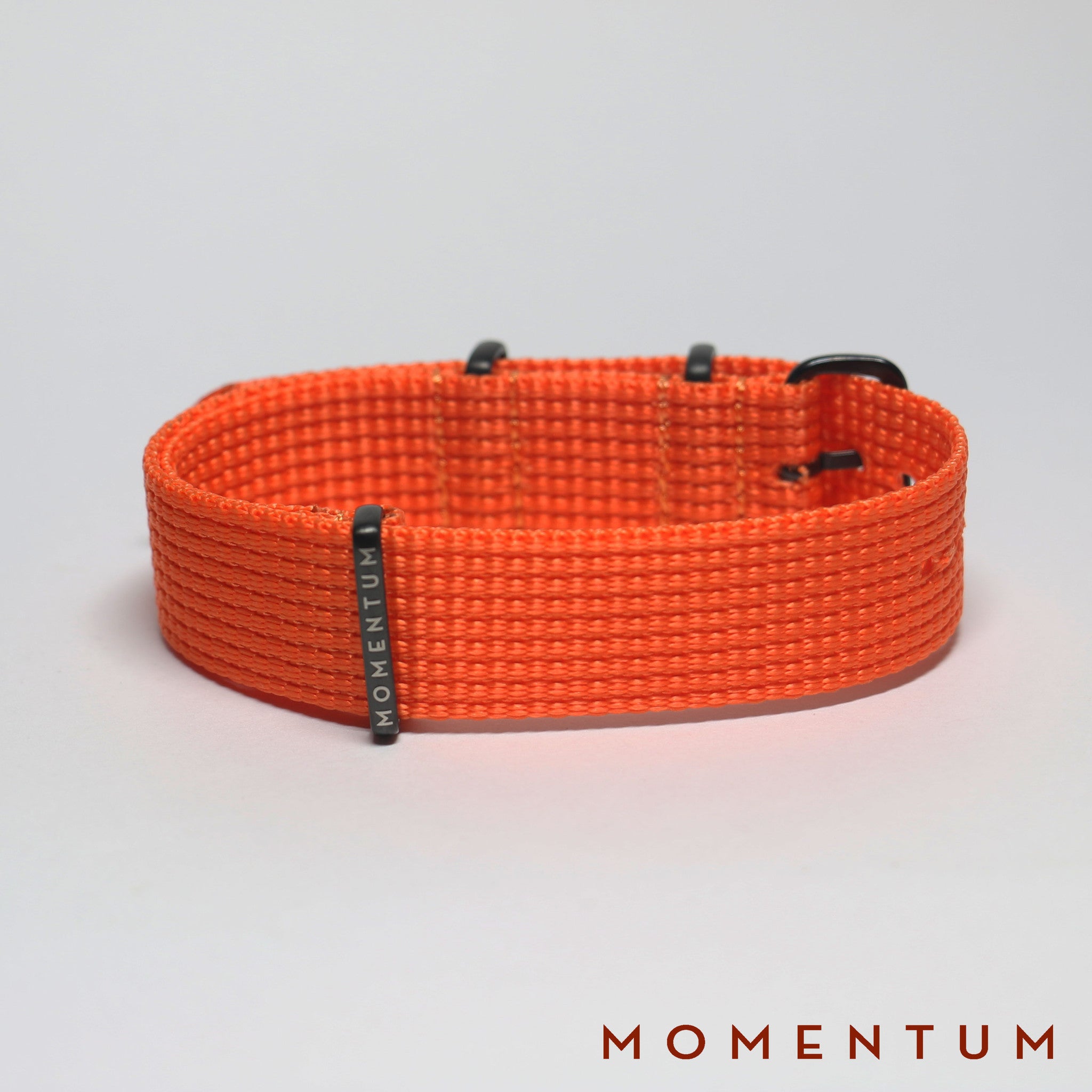 Nato Strap Orange - Braided - Momentum Dubai