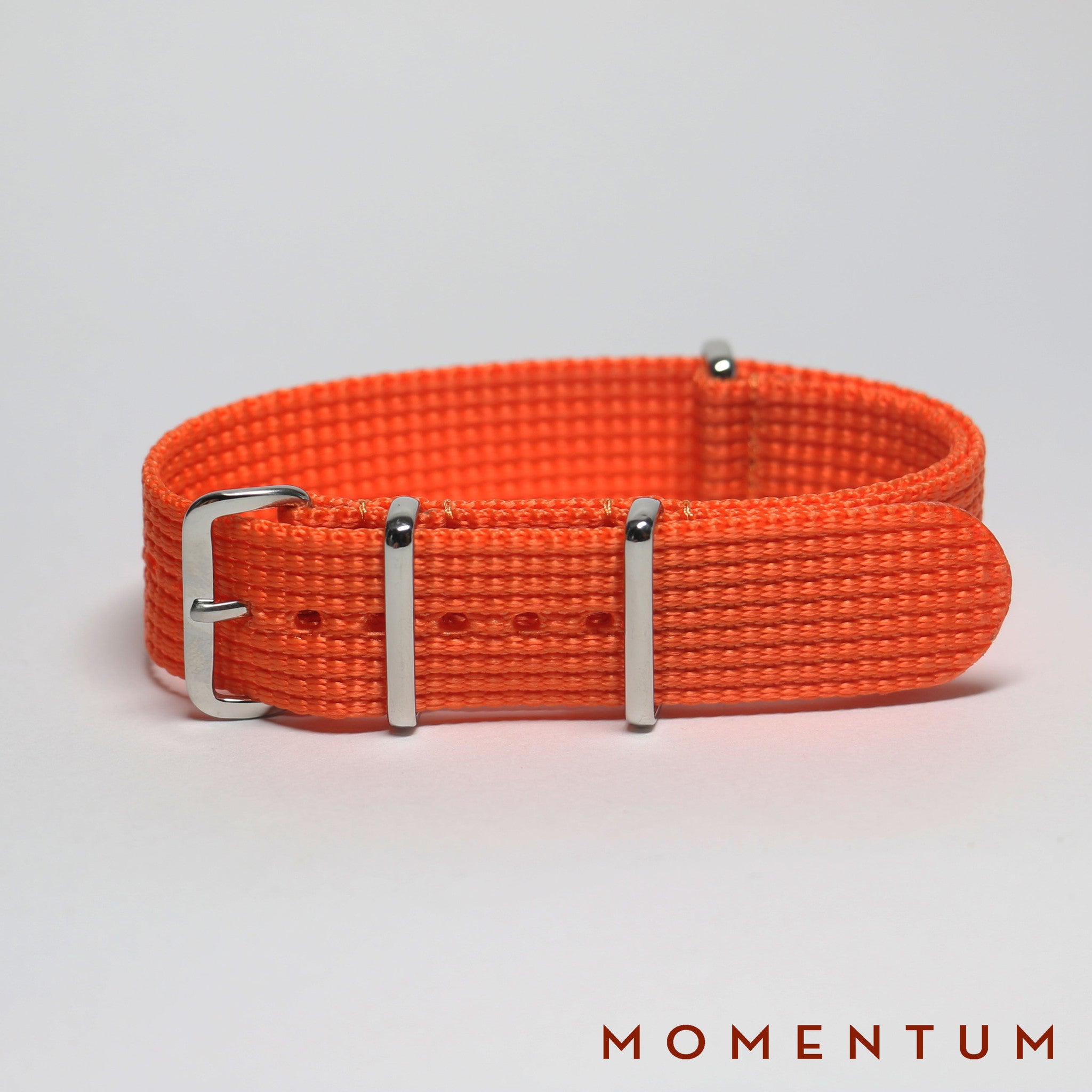 Nato Strap Orange - Braided - Momentum Dubai