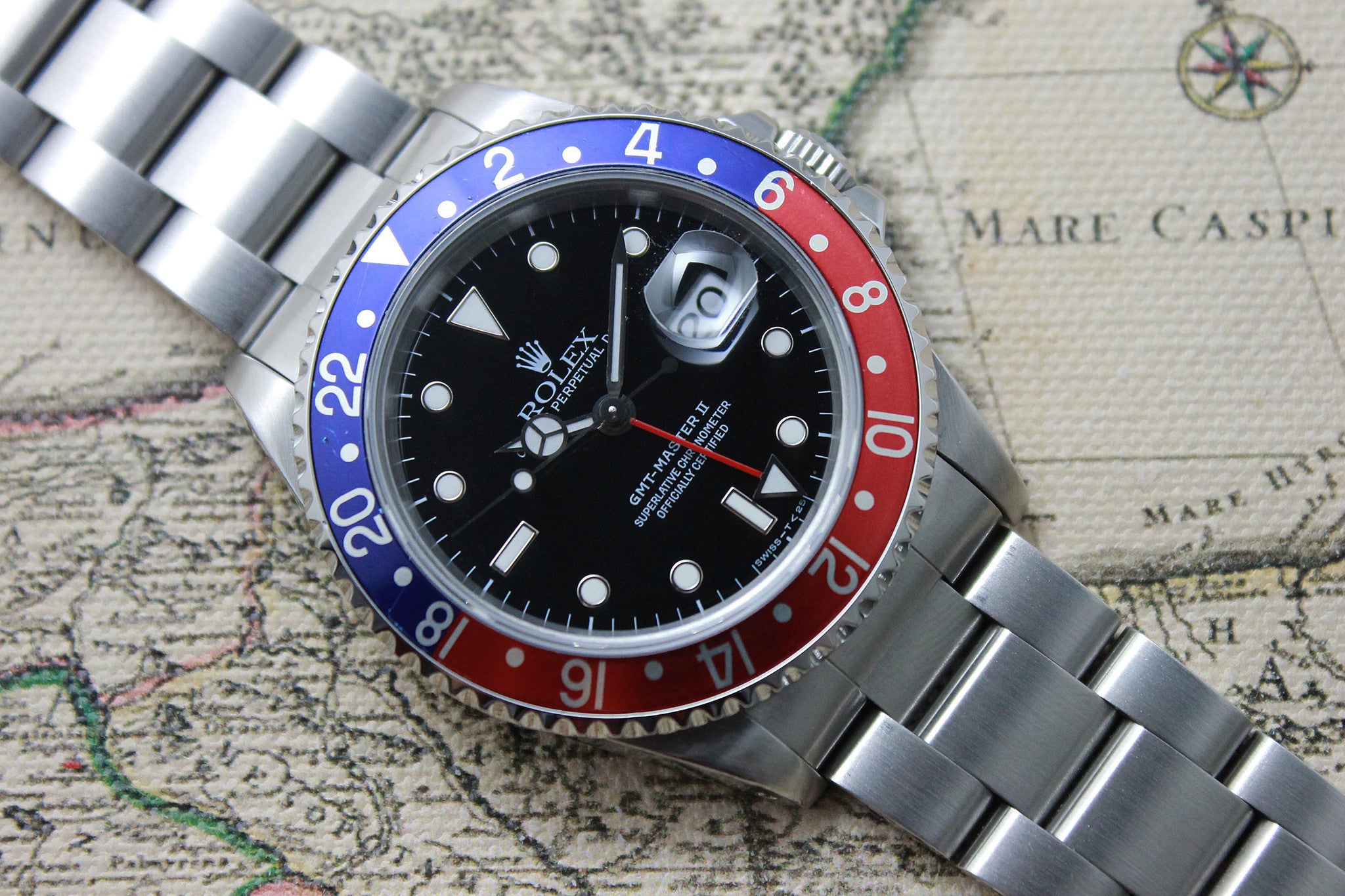 1996 - Rolex GMT Master Pepsi (full set) - Momentum Dubai