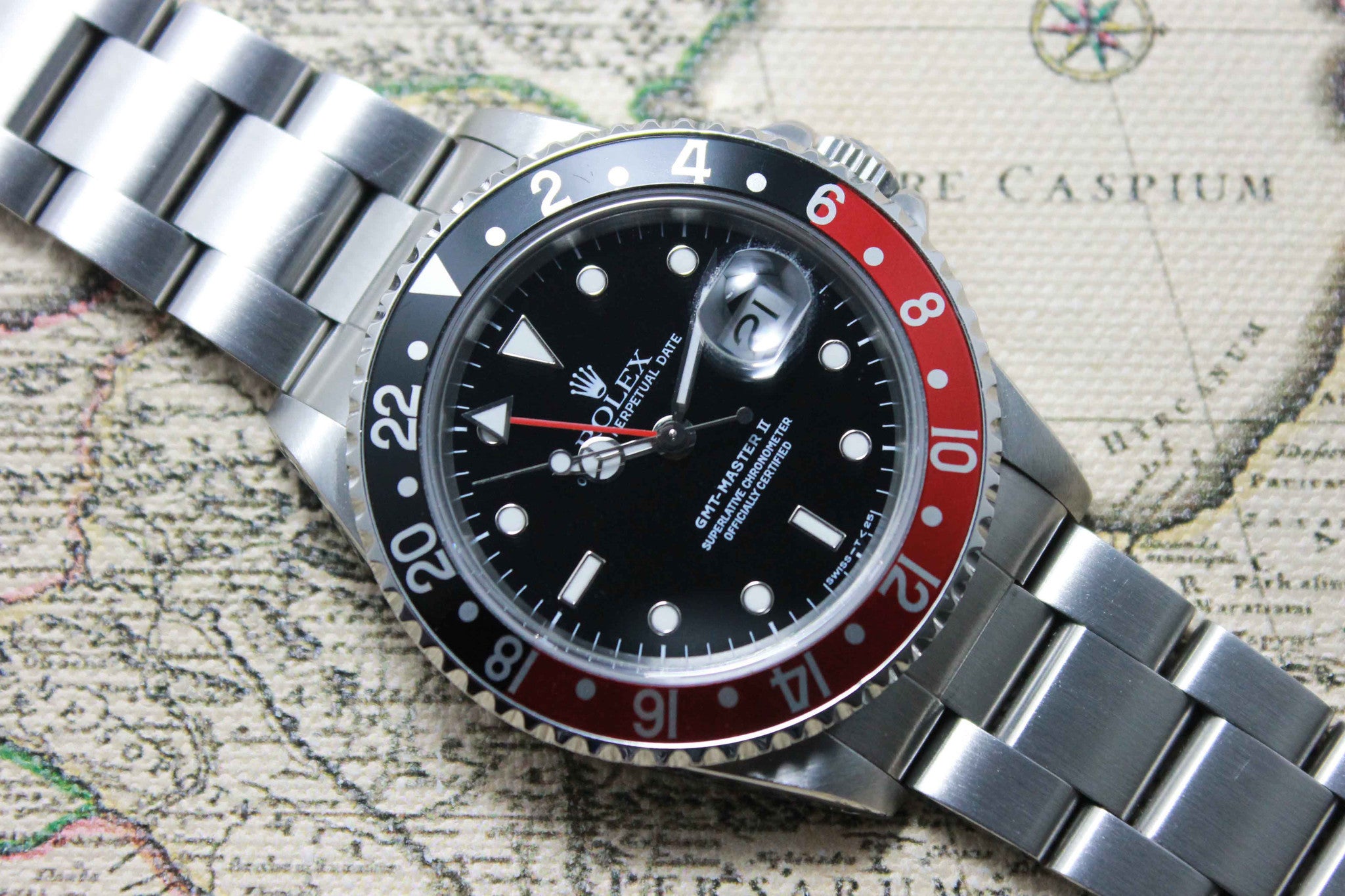 1990 - Rolex GMT Master II (box, RSC papers and booklets) - Momentum Dubai