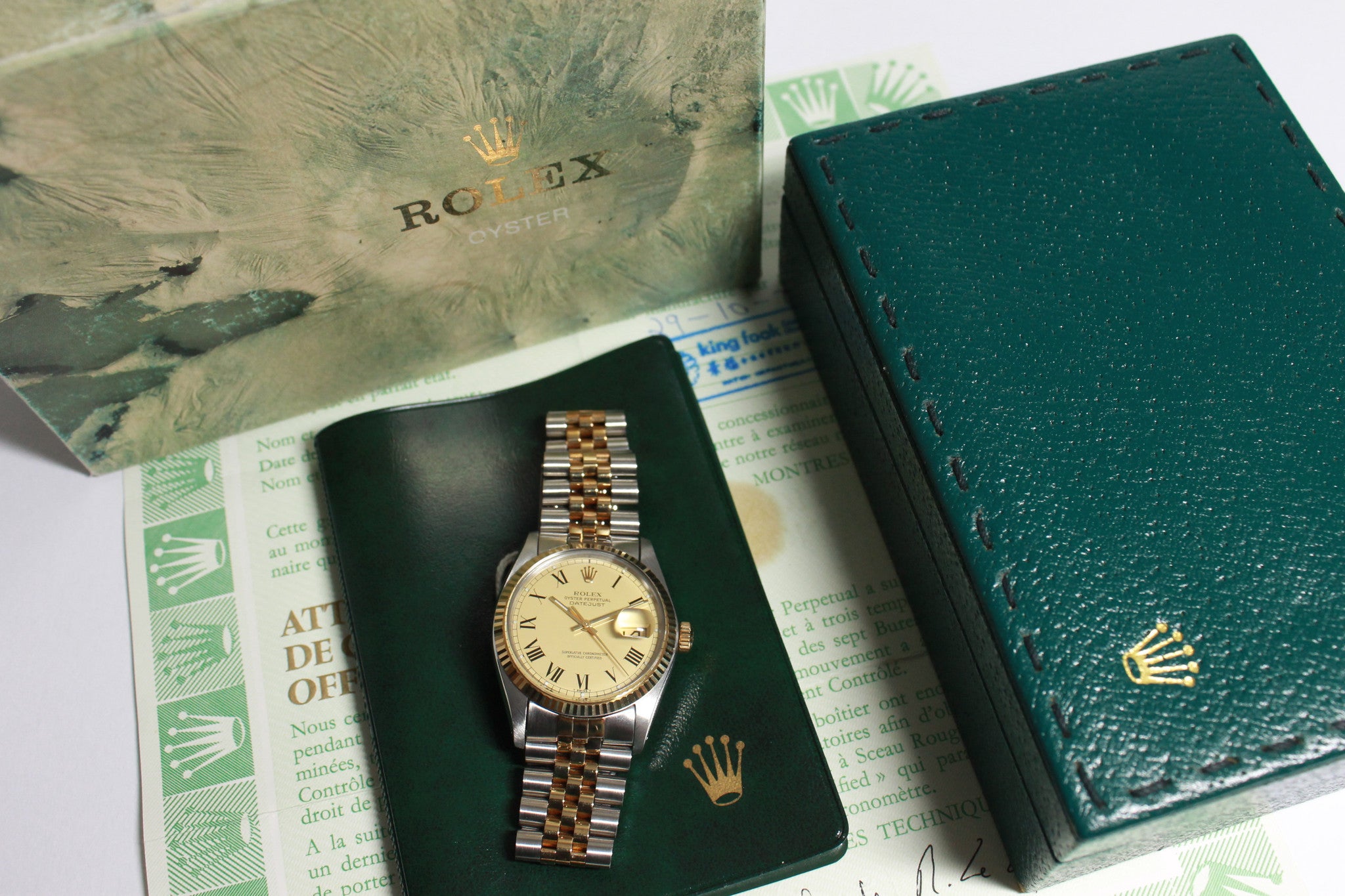 1978 - Rolex Datejust St/G (full set) - Momentum Dubai