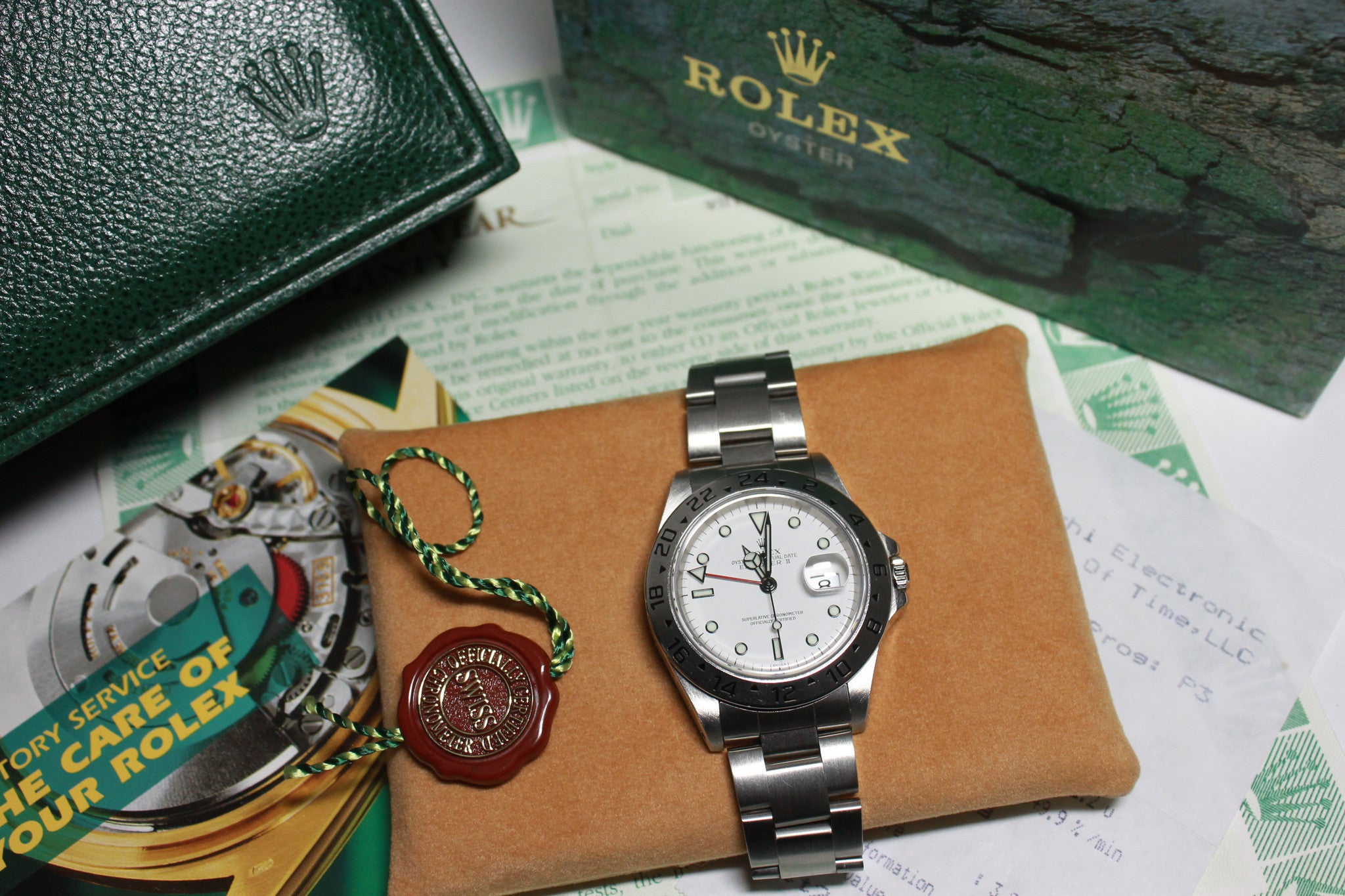 1999 - Rolex Explorer II (full set) - Momentum Dubai