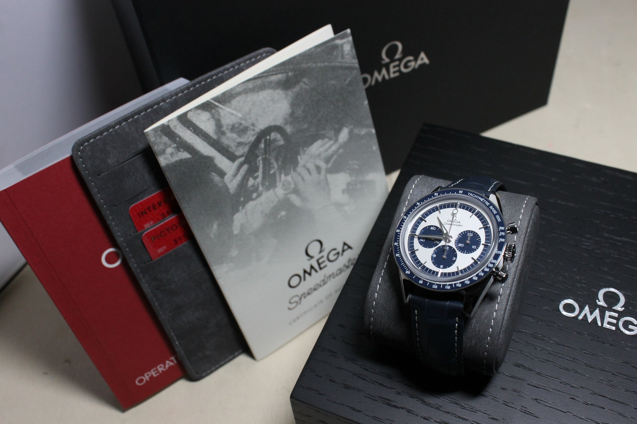 2016 - Omega Speedmaster CK2998 (Full Set - New) - Momentum Dubai