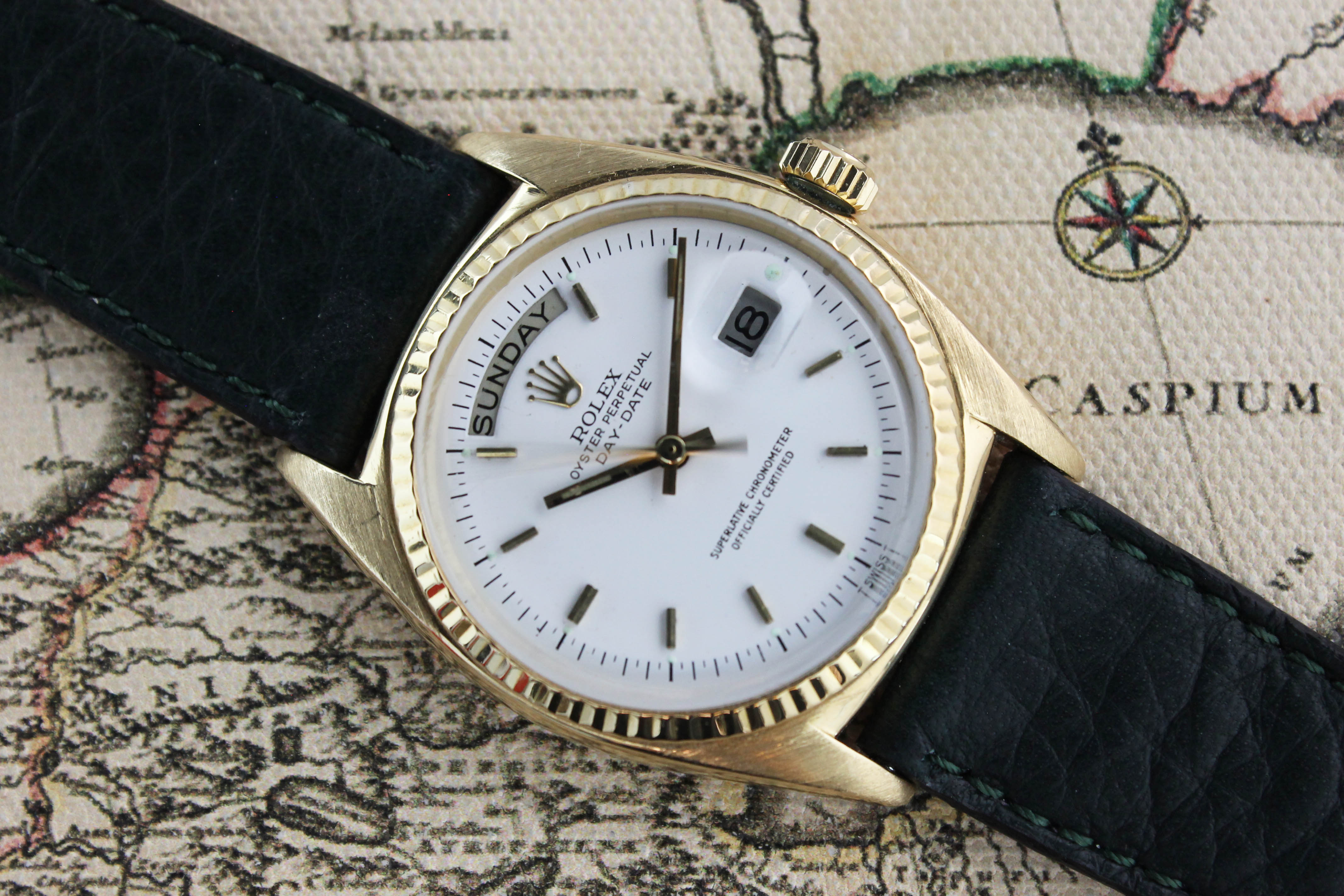 1985 Rolex Day Date Porcelain Dial Ref. 1803