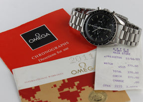 1983 - Omega Speedmaster Professional (With Certificate, Booklet, Purchase Receipt) - Momentum Dubai