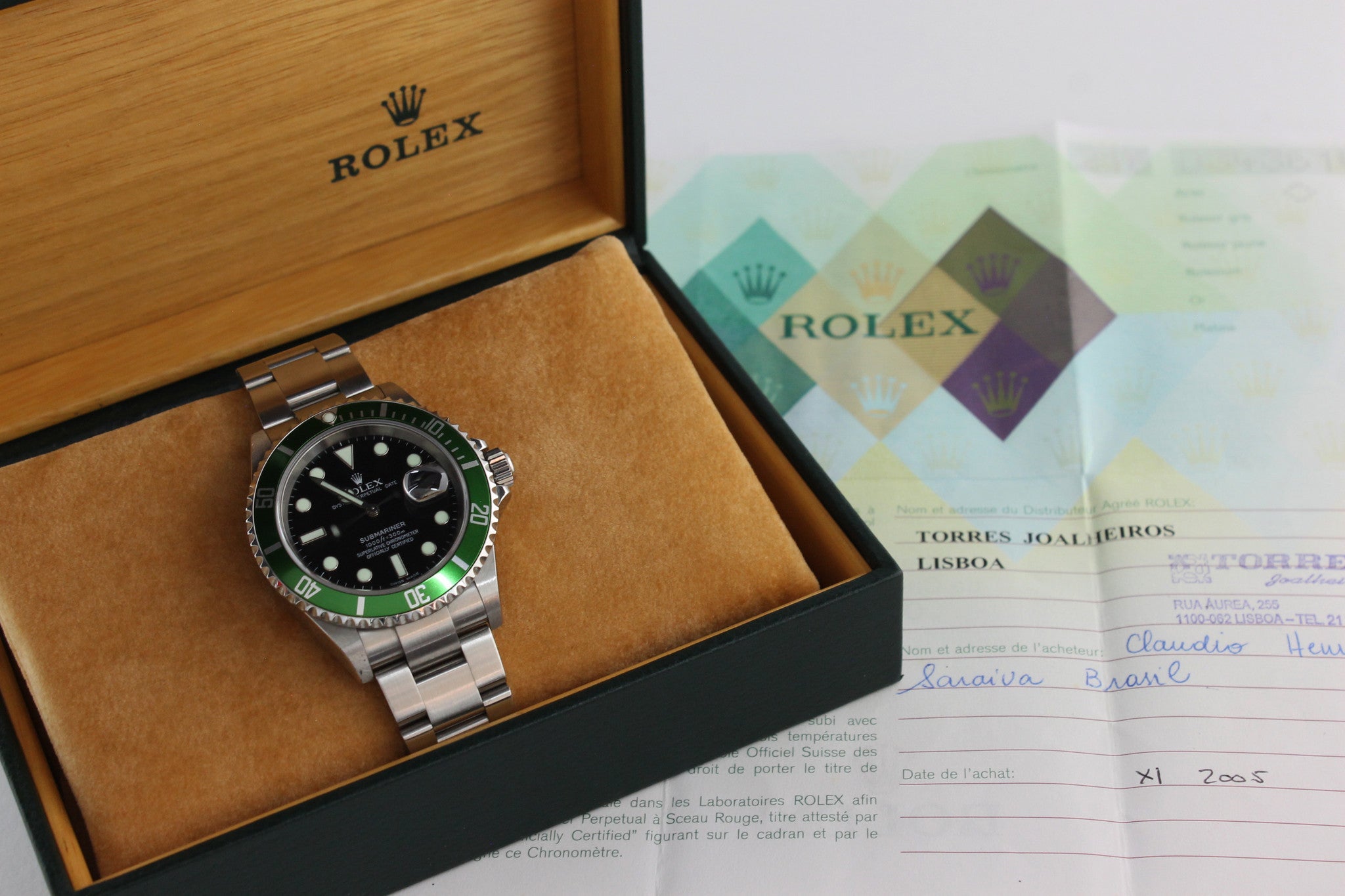 2005 - Rolex Submariner Anniversary (Full Set) - Momentum Dubai