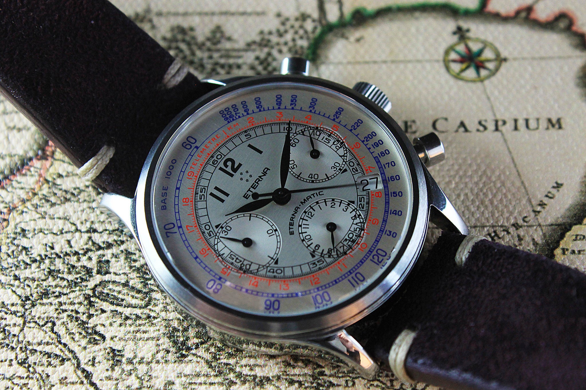 1990s - Eterna Pulsometre 1942 Chronograph - Momentum Dubai