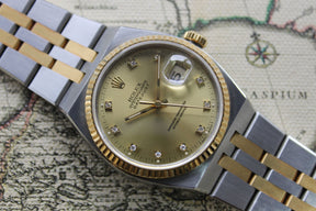 1991 - Rolex Oysterquartz St/G Near NOS (with papers) - Momentum Dubai
