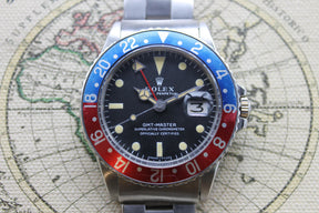 1971 - Rolex GMT Master (with Service Box & Papers) - Momentum Dubai